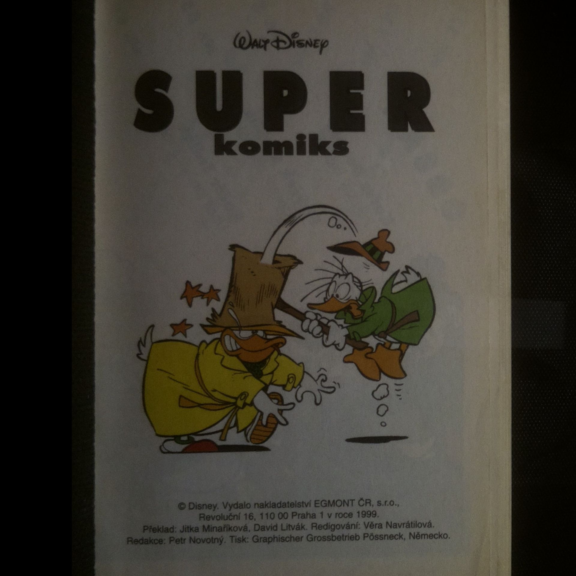 Kolektiv autorů Disney Super komiks č. 10 (10/99)