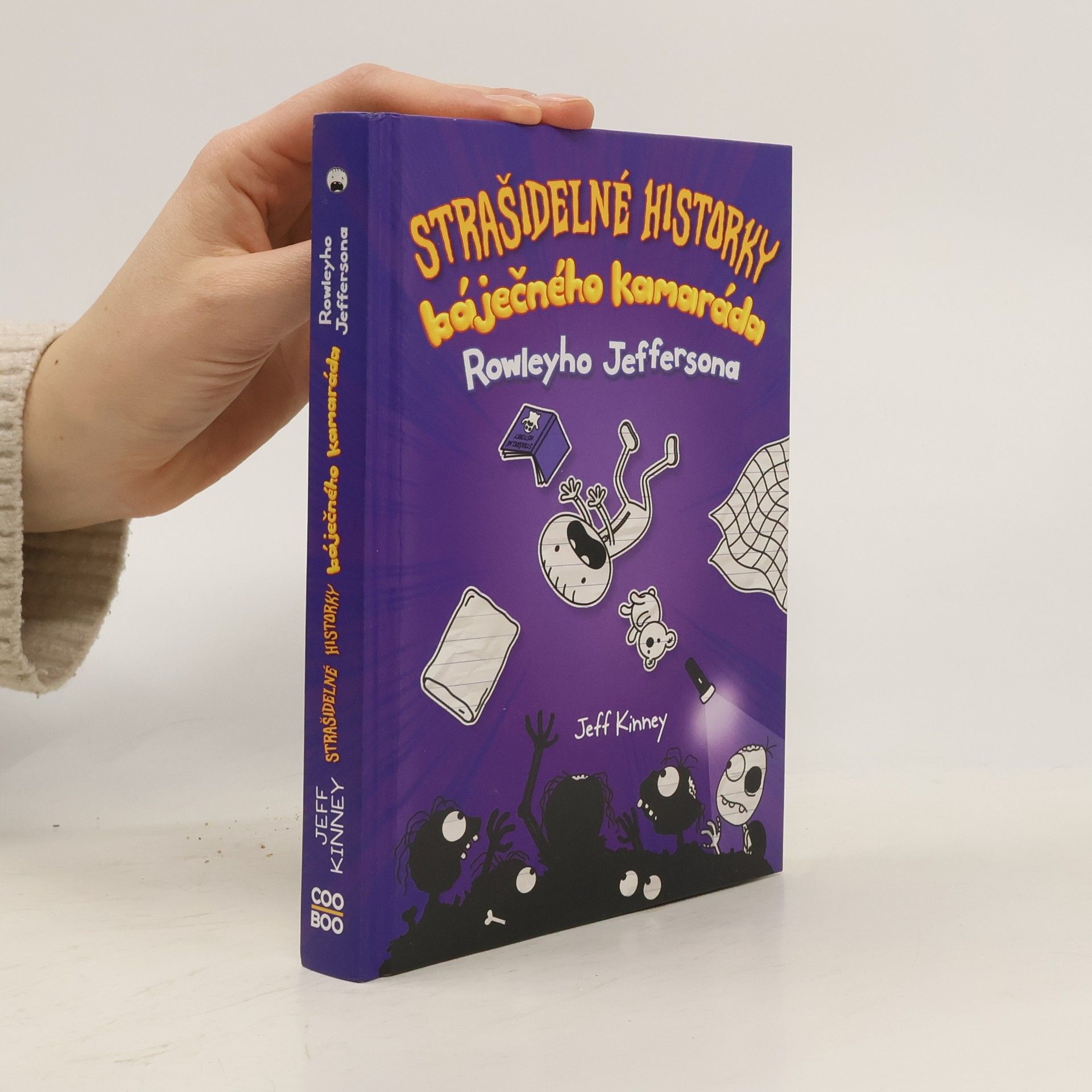 Jeff Kinney Strašidelné historky báječného kamaráda Rowleyho Jeffersona