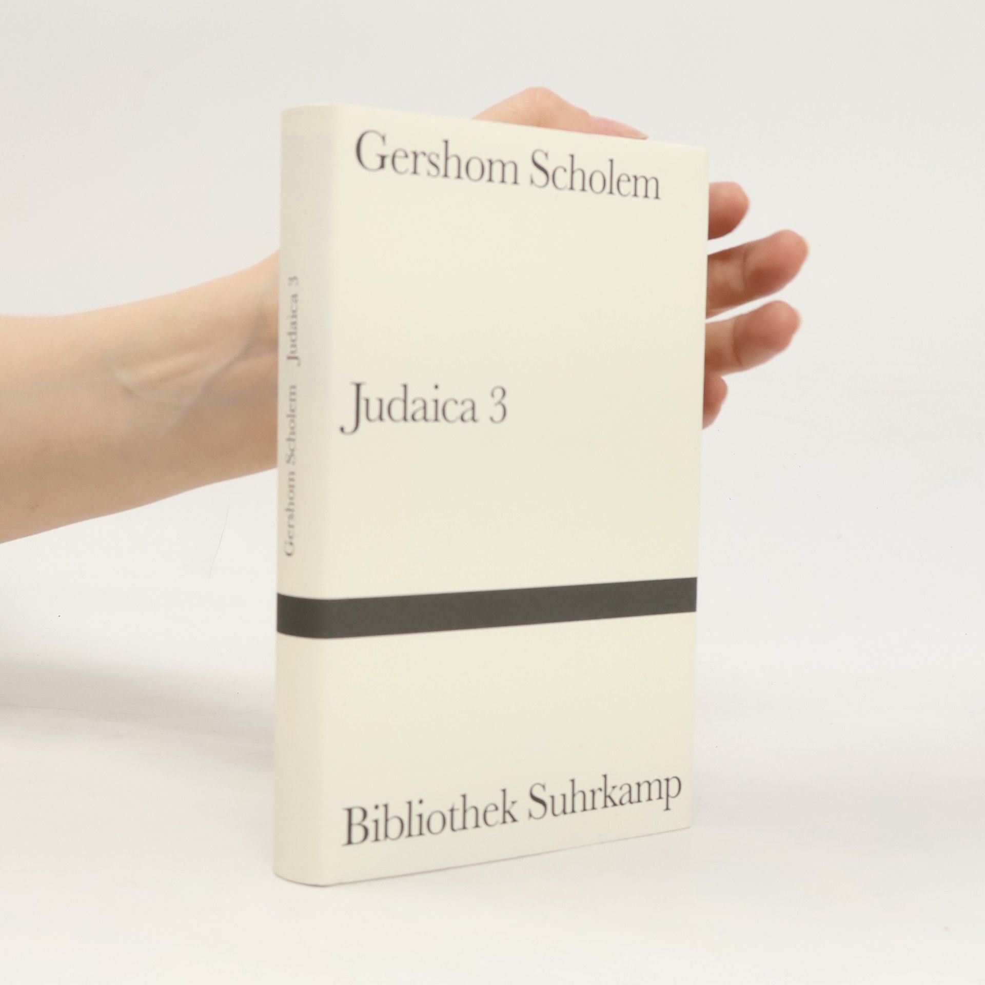 Gershom Scholem Judaica 3