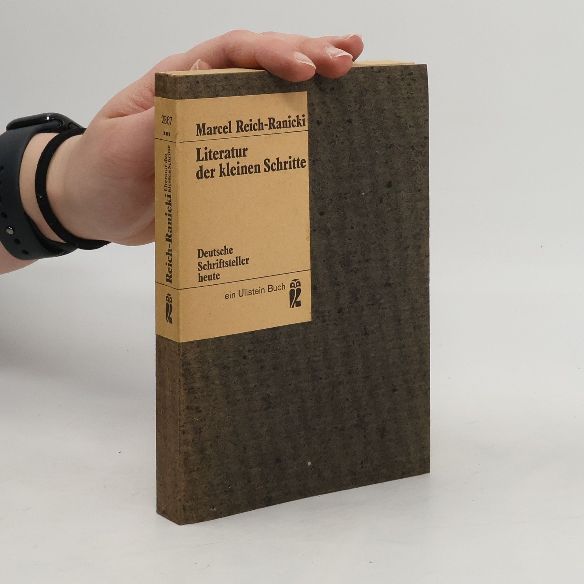 Marcel Reich Ranicki Literatur der kleinen Schritte