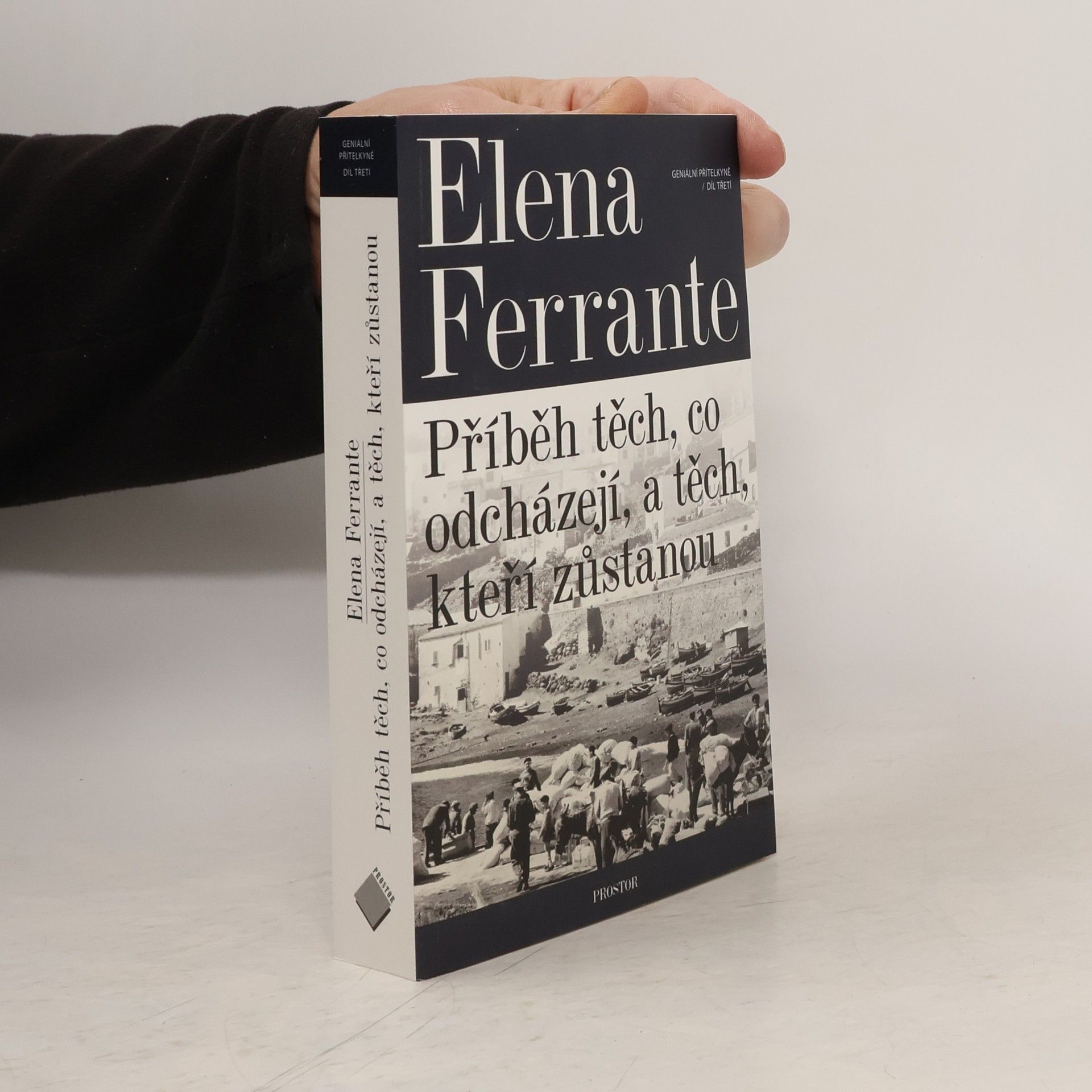 Elena Ferrante Geniální přítelkyně 3. Příběh těch, co odcházejí, a těch, kteří zůstanou