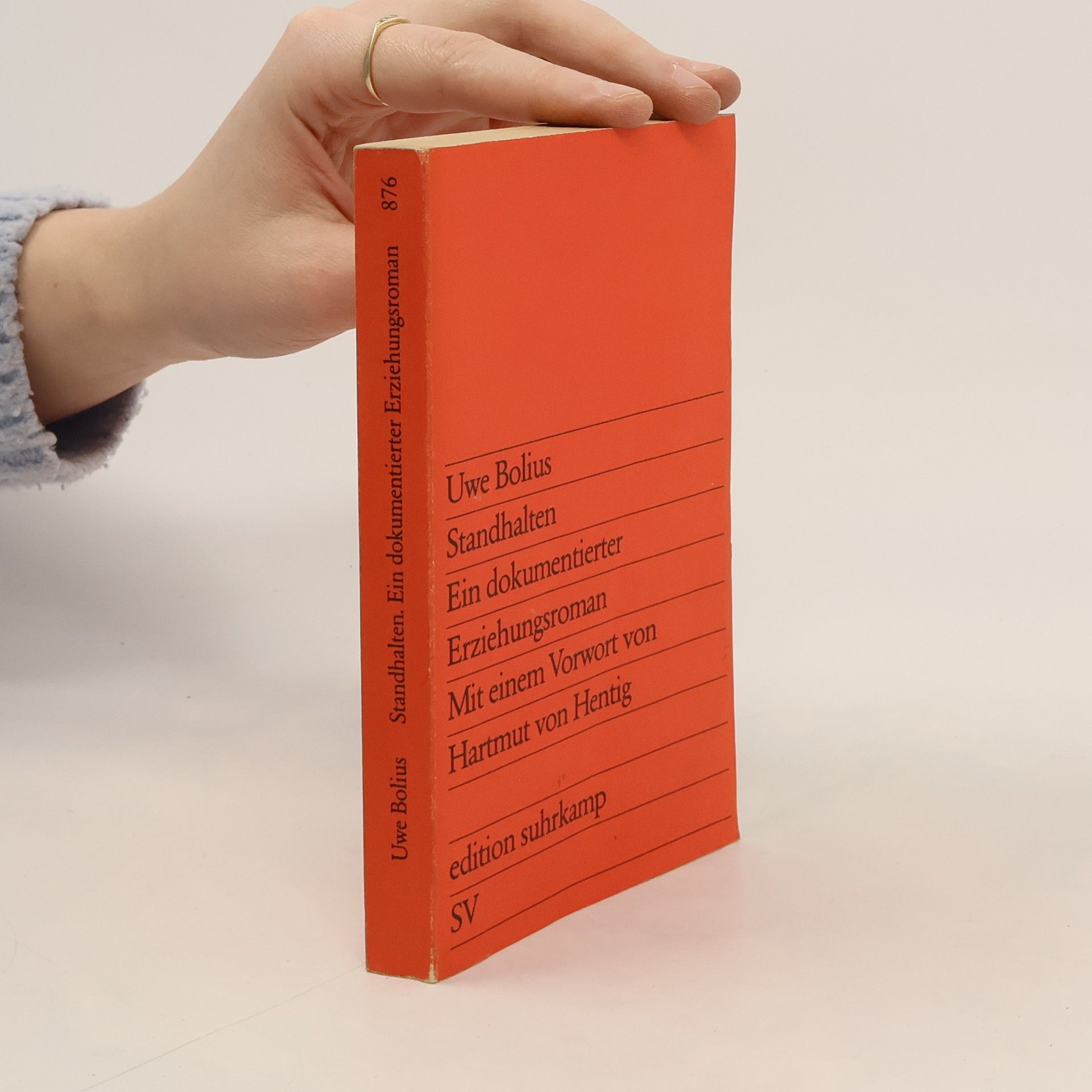 Uwe Bolius Standhalten