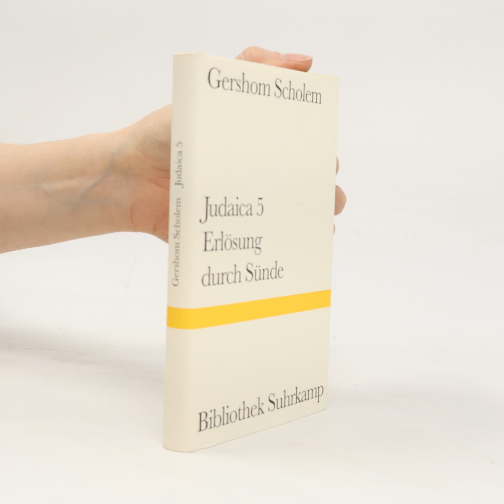 Gershom Scholem Judaica 5