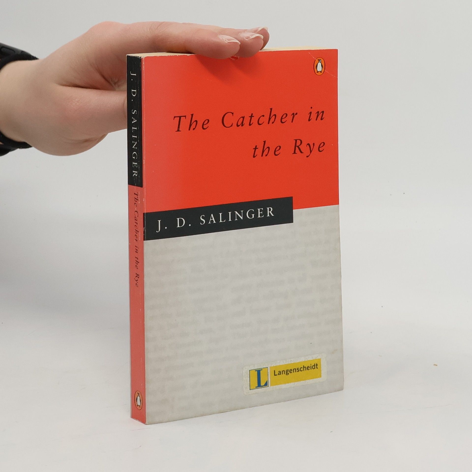 J. D. Salinger The Catcher in the Rye