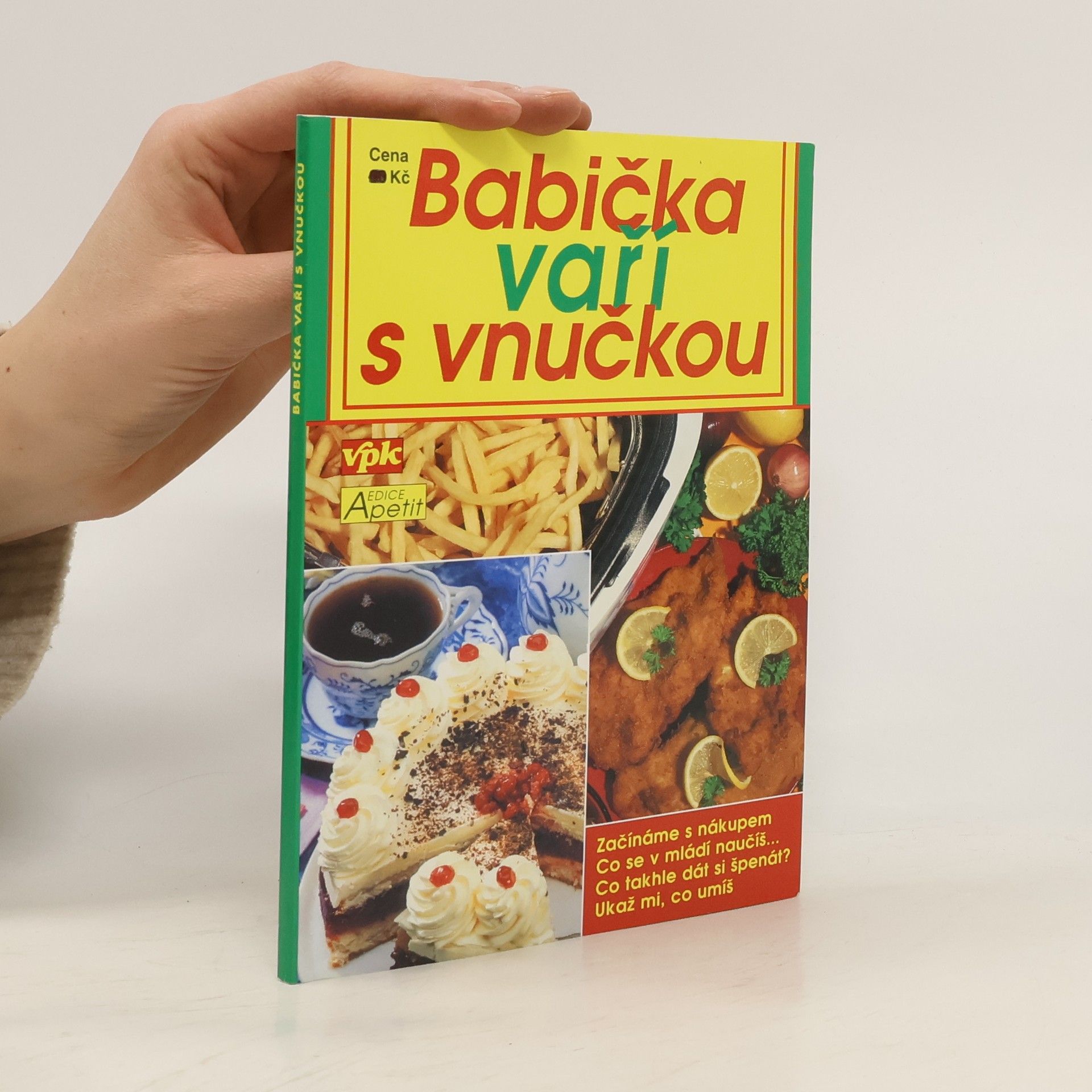 František Karlík Babička vaří s vnučkou