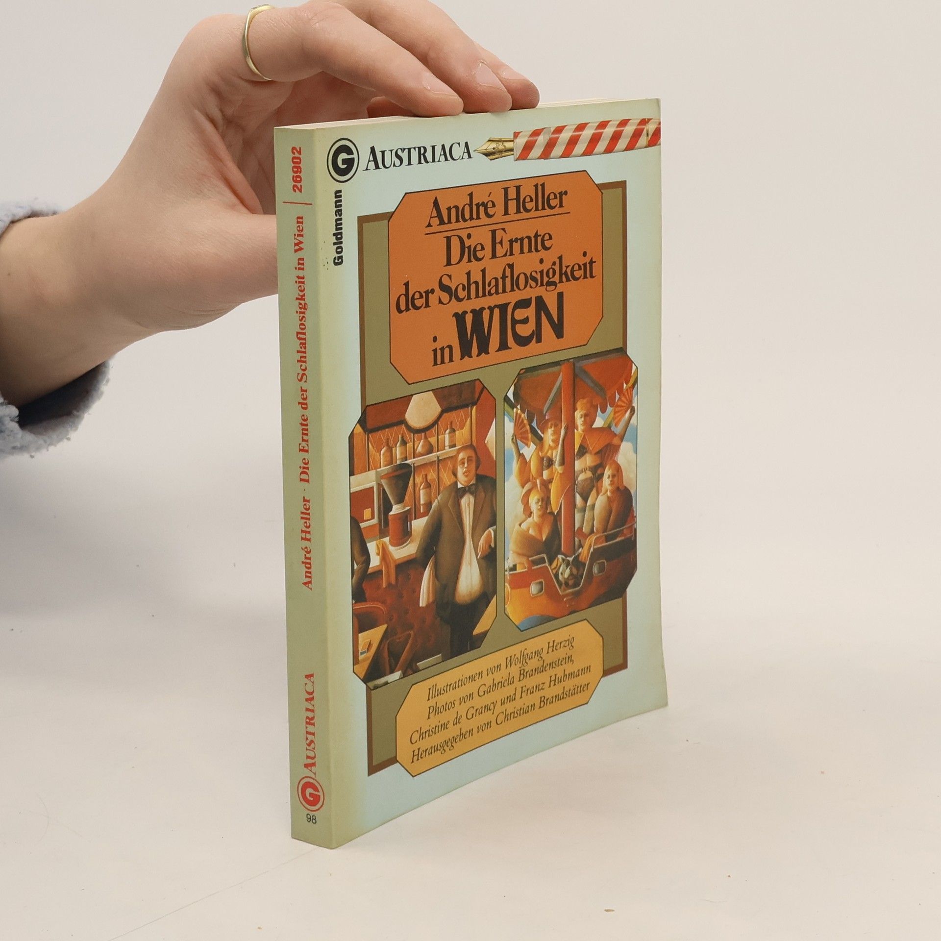 André Heller Die Ernte der Schlaflosigkeit in Wien