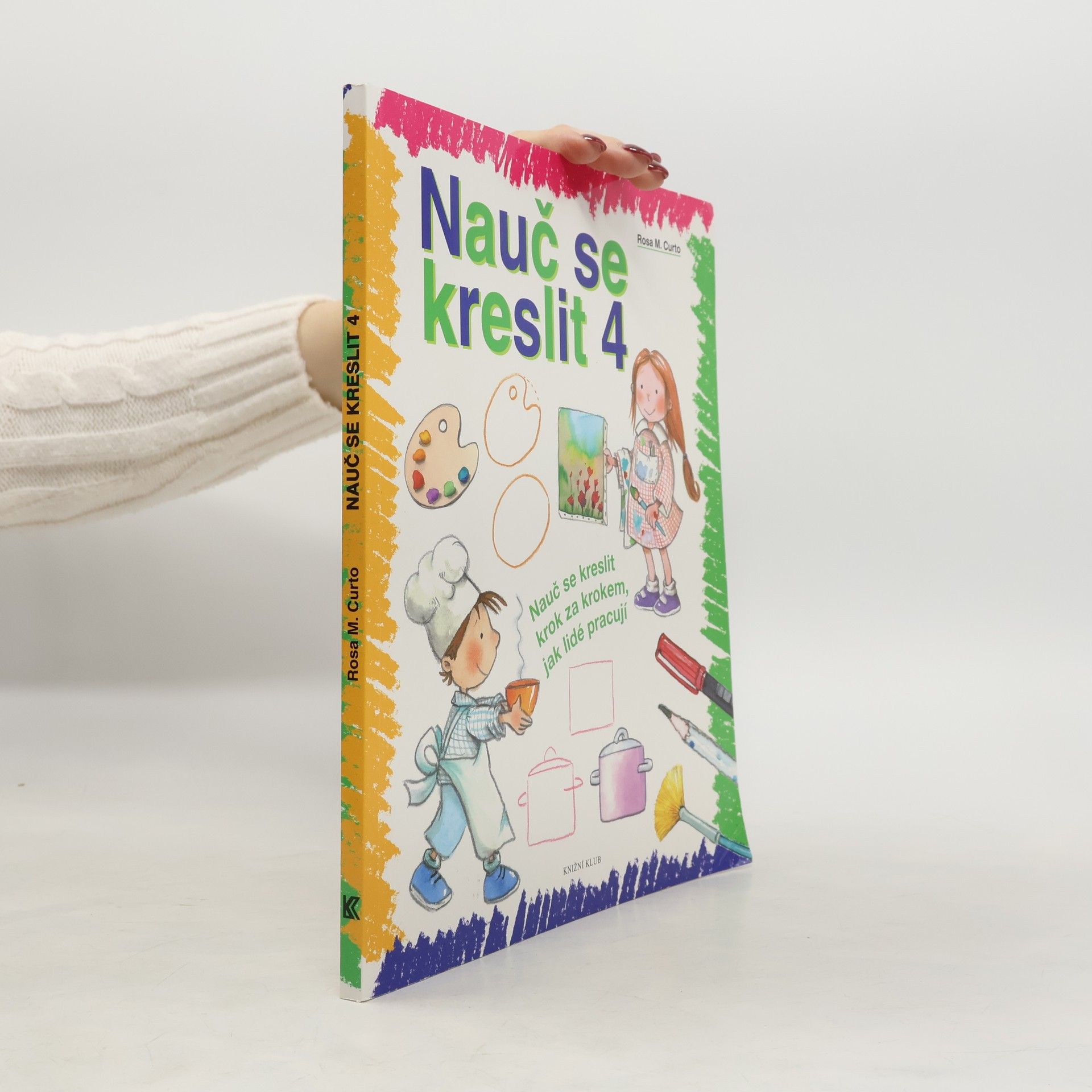 Nauč se kreslit krok za krokem jak lidé pracují. Nauč se kreslit 4.