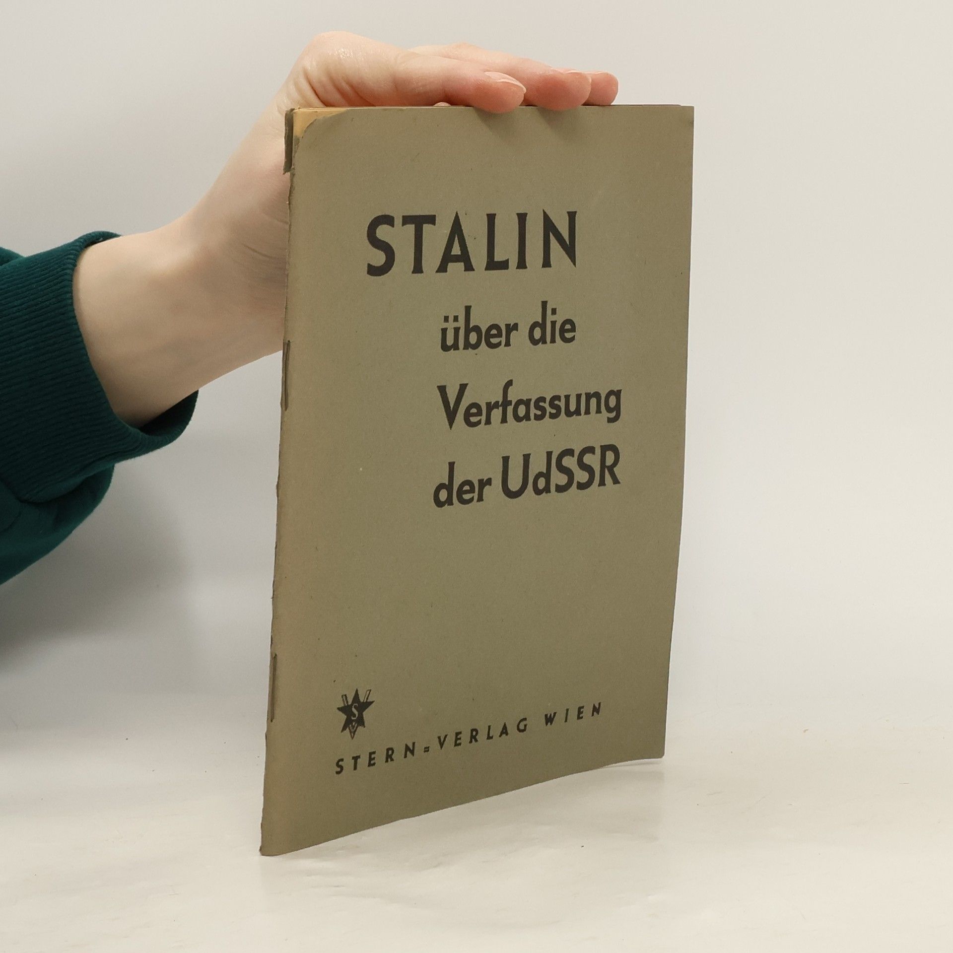 Josif Vissarionovič Stalin Stalin über die Verfassung der UdSSR