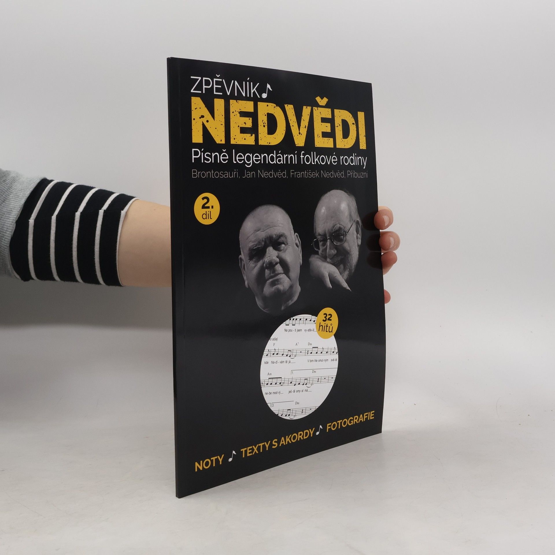 Various authors Zpěvník Nedvědi : písně legendární folkové rodiny. 2. díl