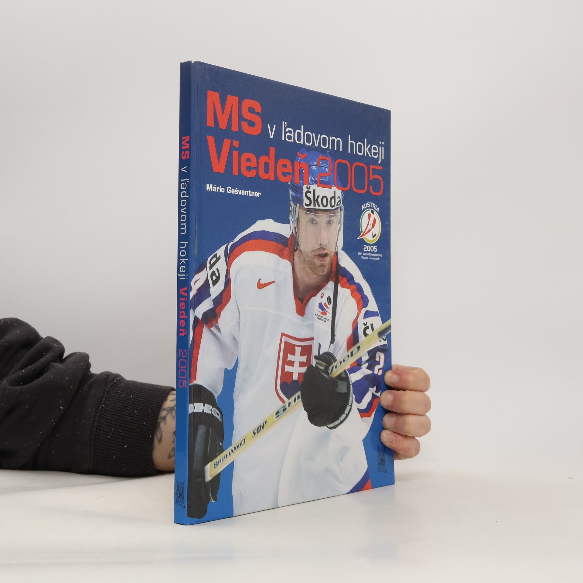 Mário Gešvantner MS v ľadovom hokeji - Viedeň 2005