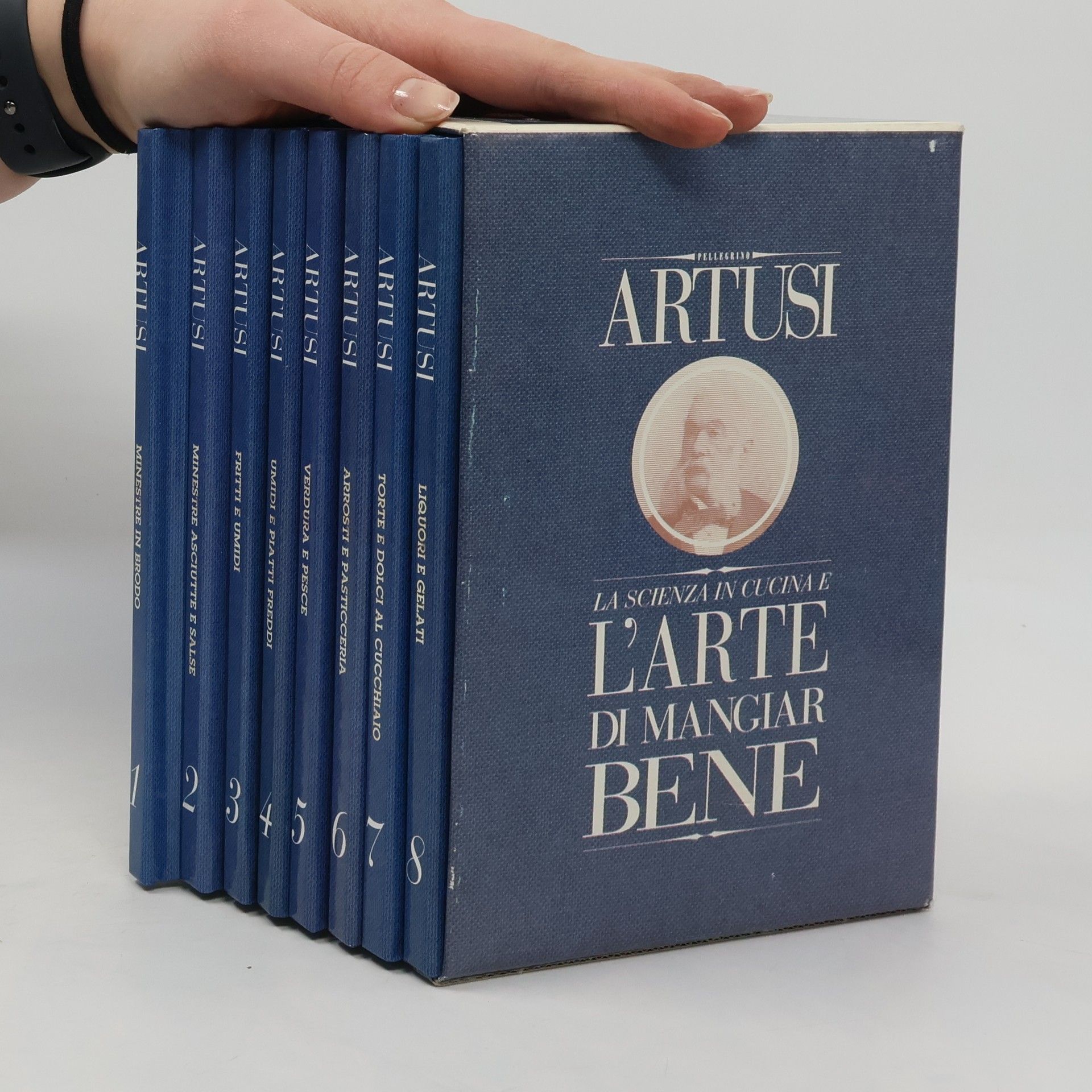 Pellegrino Artusi La scienza in cucina e l'arte di mangiar bene 1-8