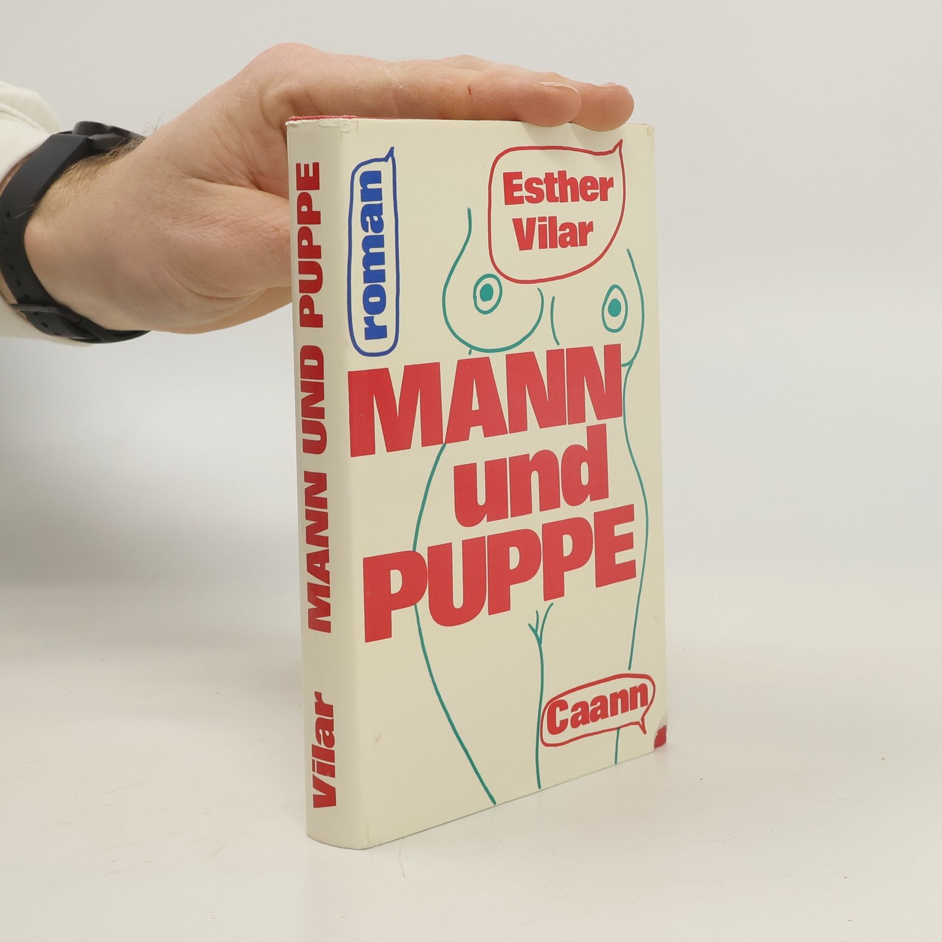 Esther Vilar Mann und Puppe