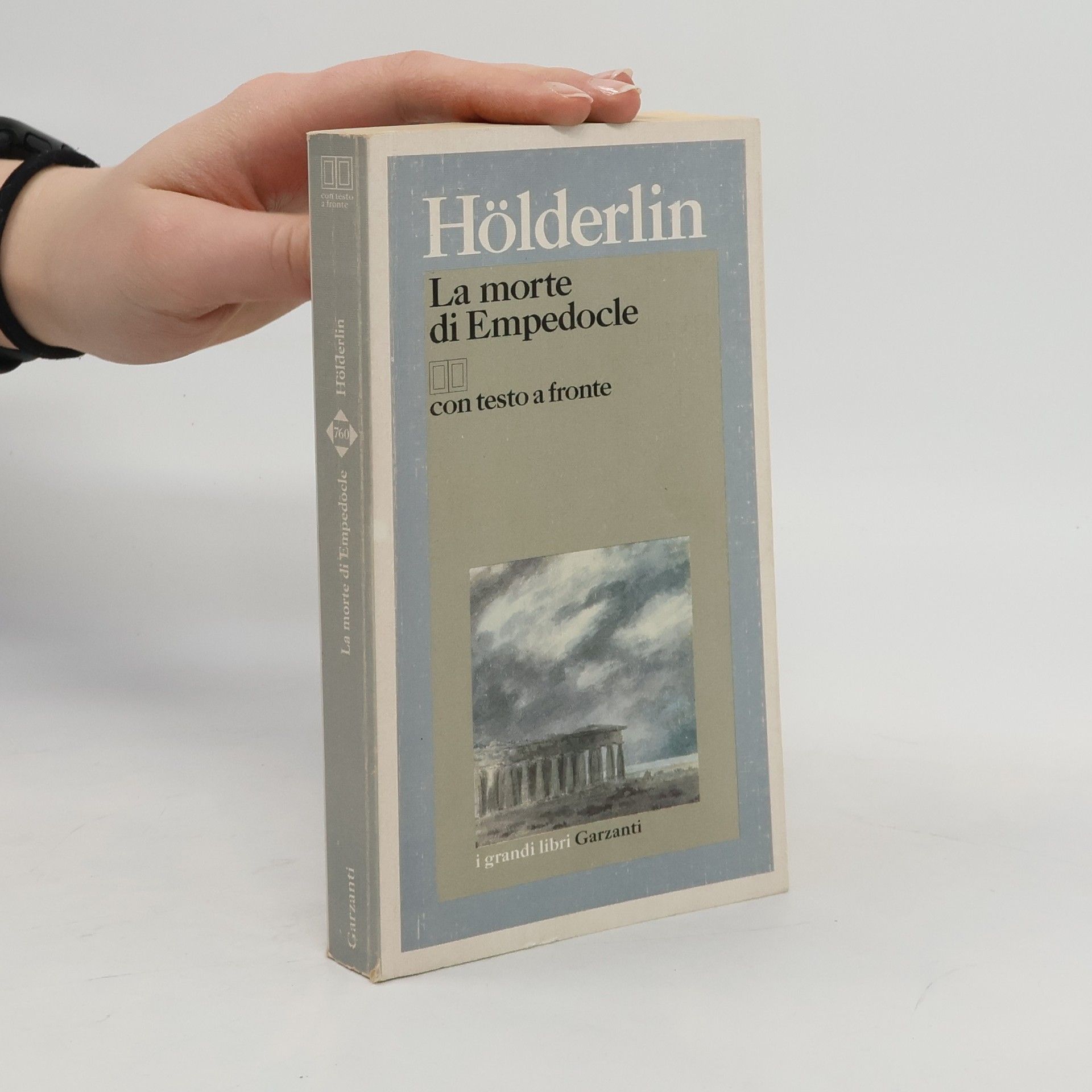 Friedrich Hölderlin La morte di Empedocle: Con testo a fronte