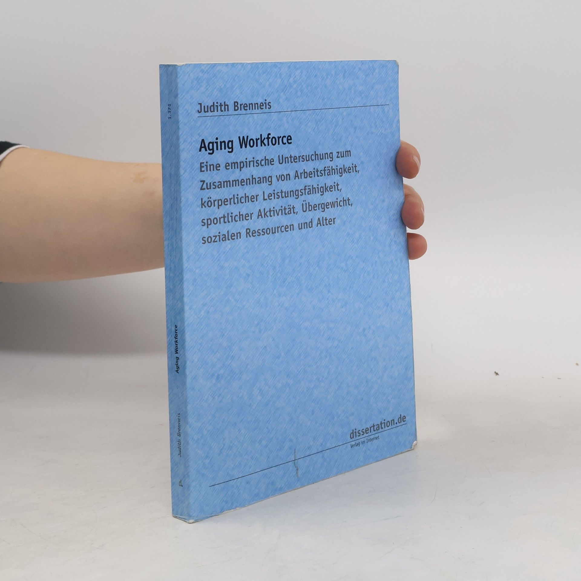 Judith Simone Brenneis Aging Workforce