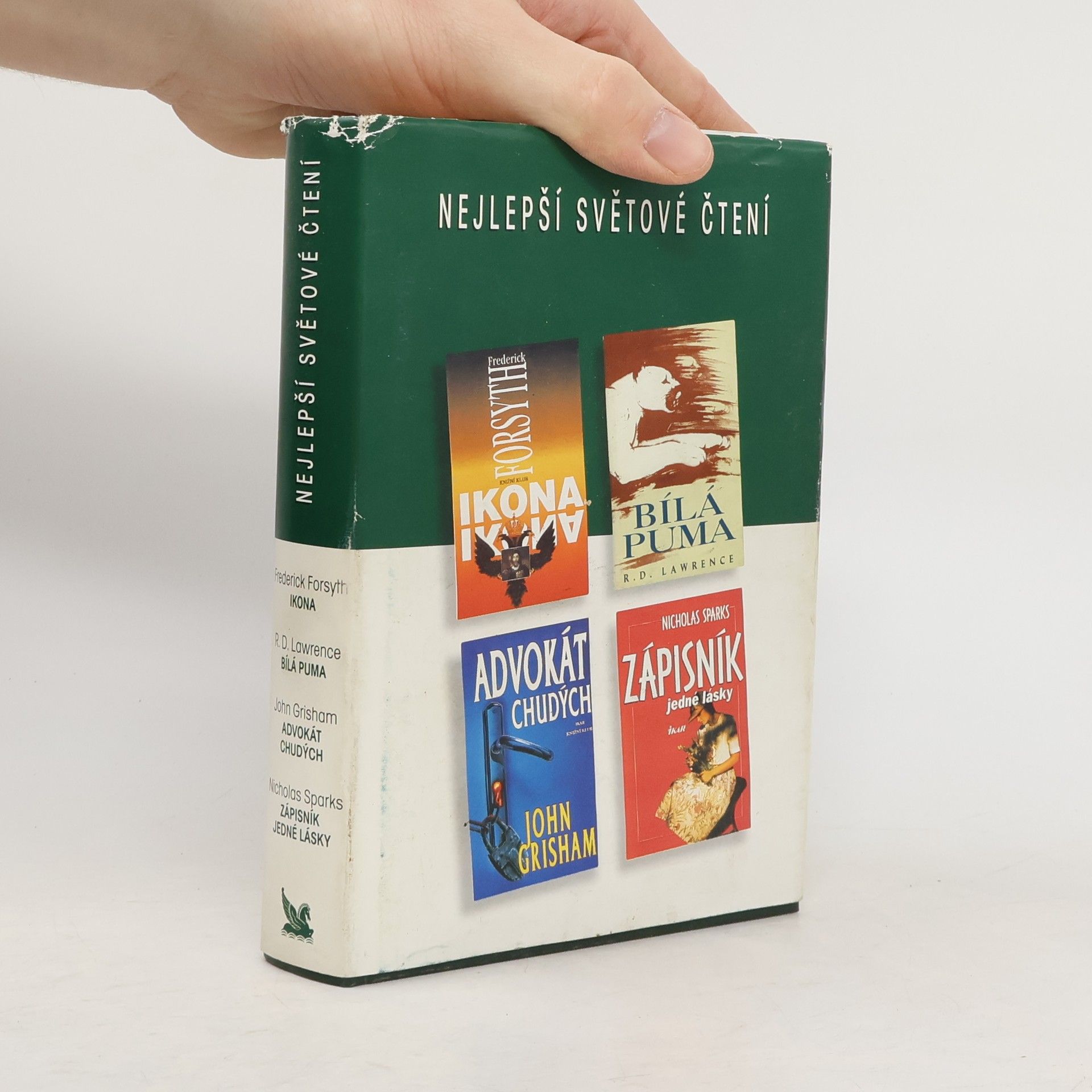 John Grisham Nejlepší světové čtení. Ikona. Bílá puma. Advokát chudých. Zápisník jedné lásky