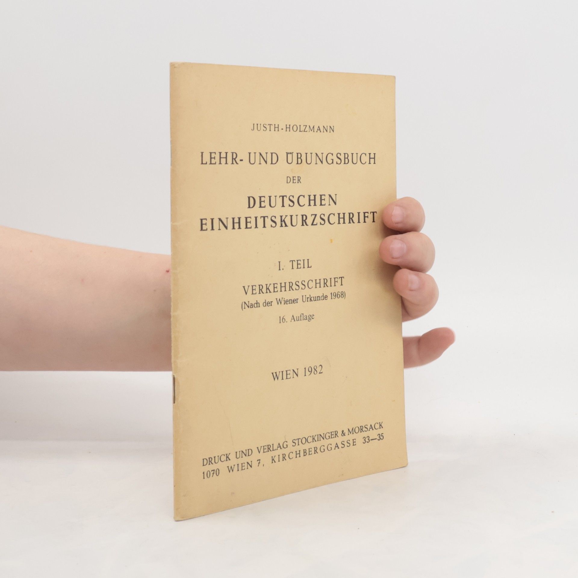 Autorenkollektiv Lehr- und Übungsbuch der Deutschen Einheitskurzschrift I.