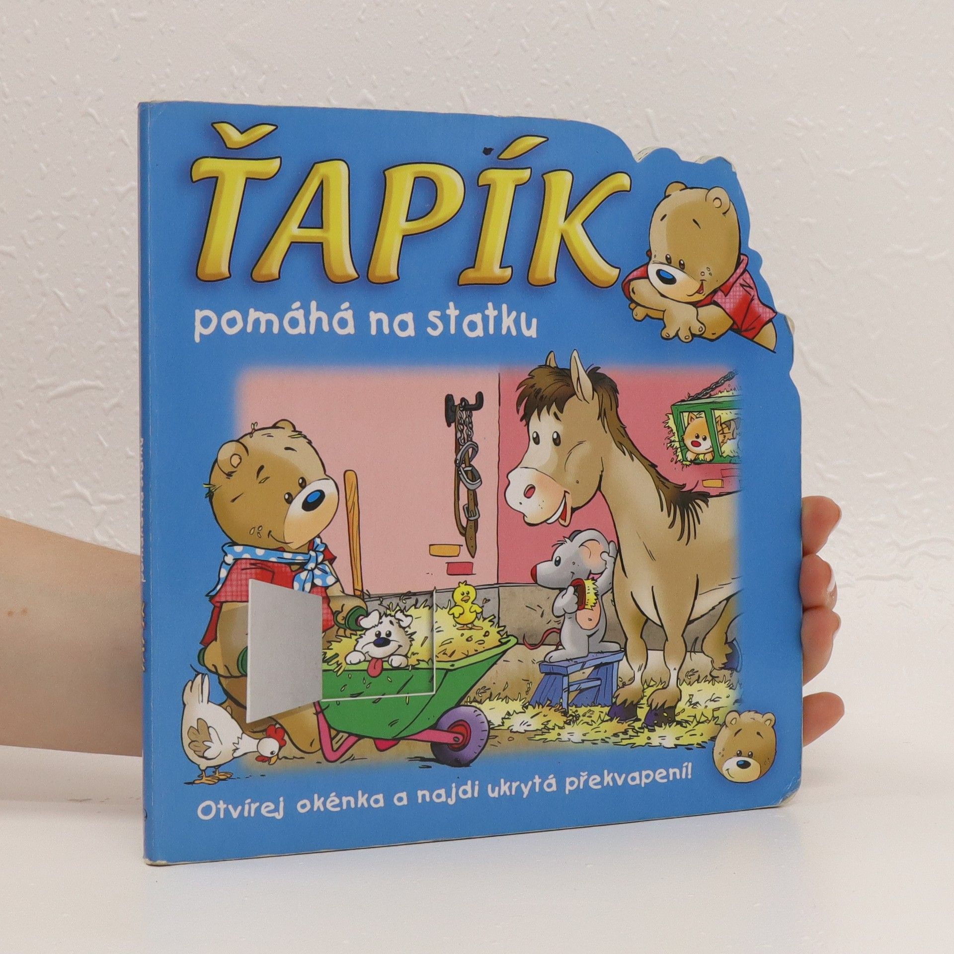 Jan Ivens Ťapík pomáhá na statku