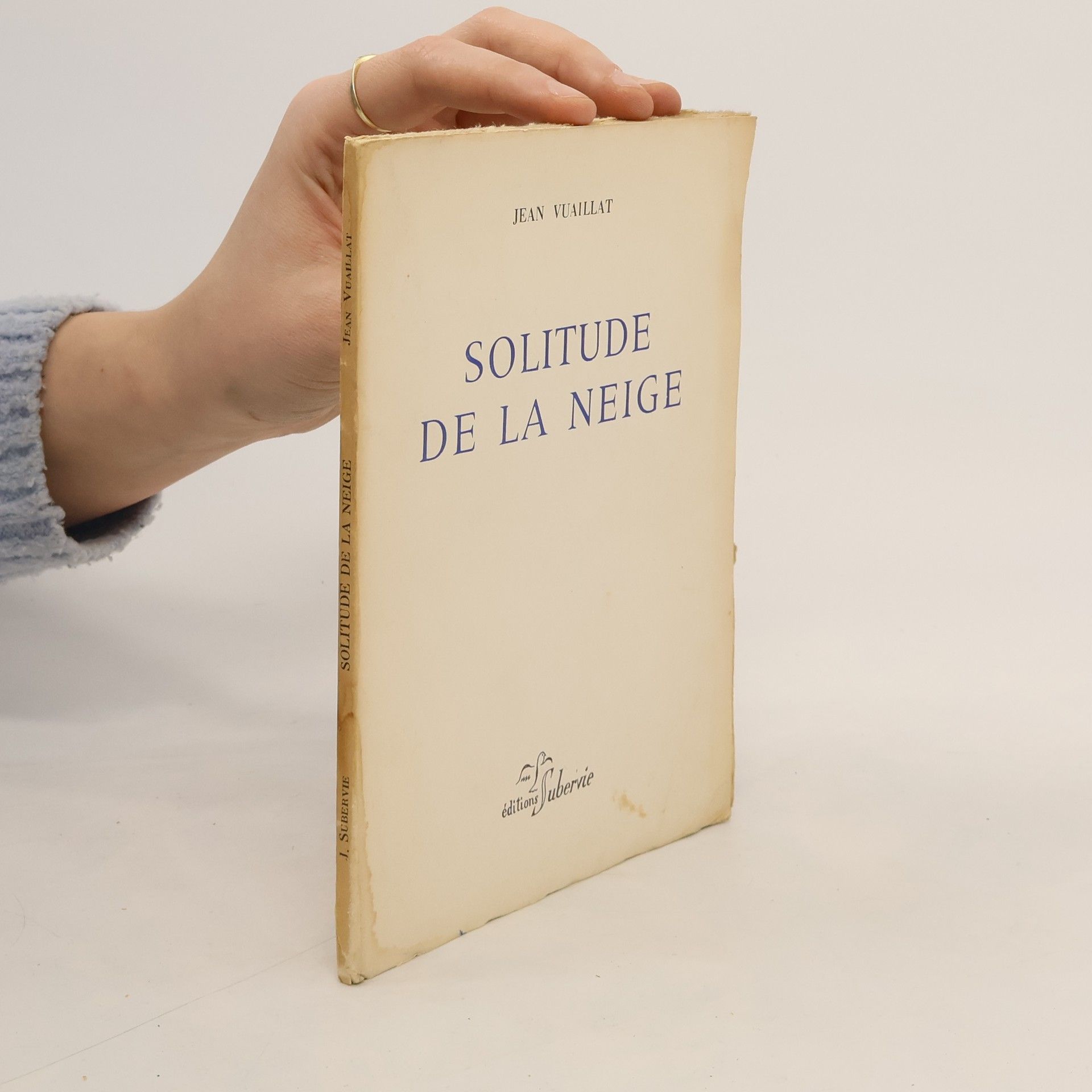 Jean Vuaillat Solitude de la neige