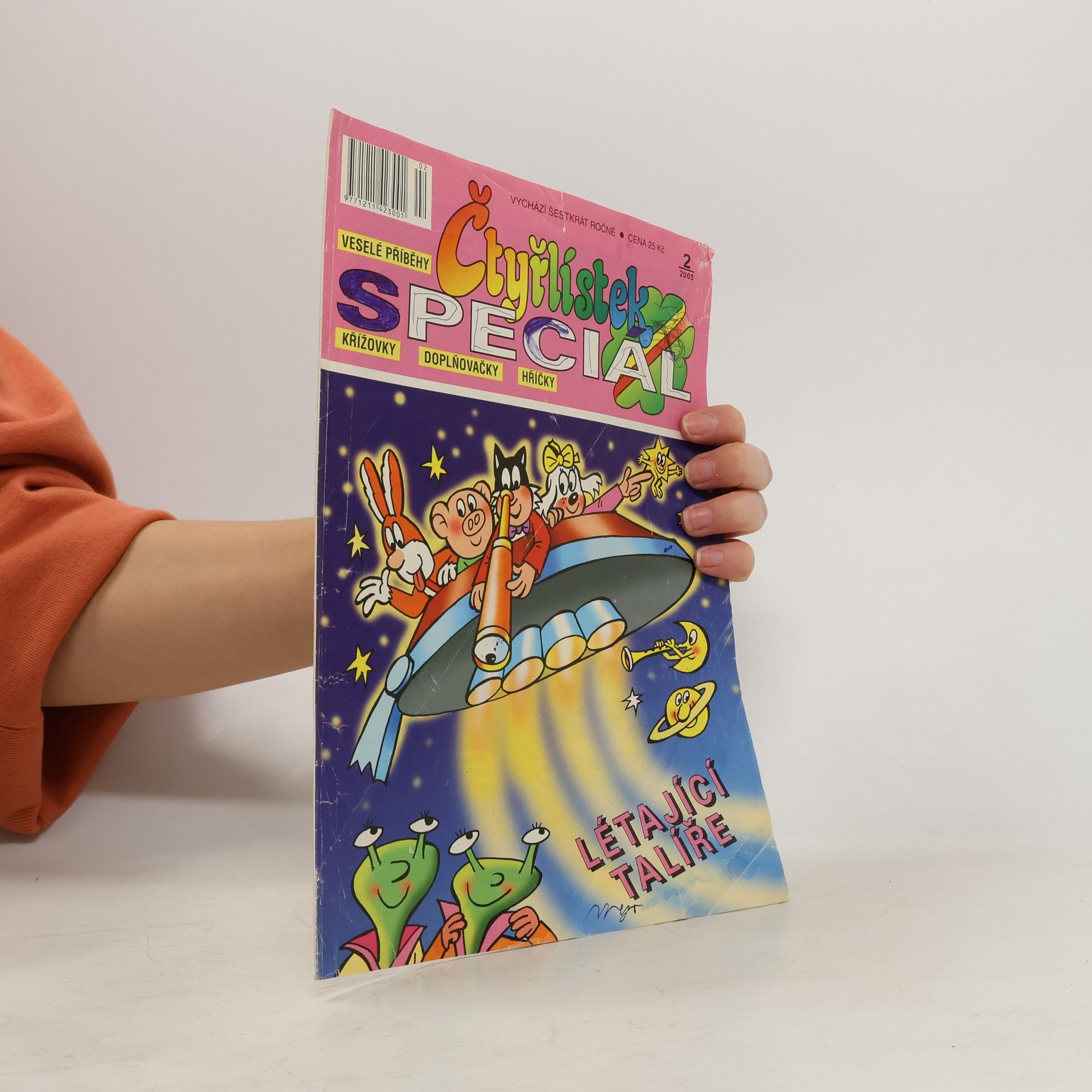 Collectif d'auteurs Čtyřlístek speciál 2/2005. Létající talíře