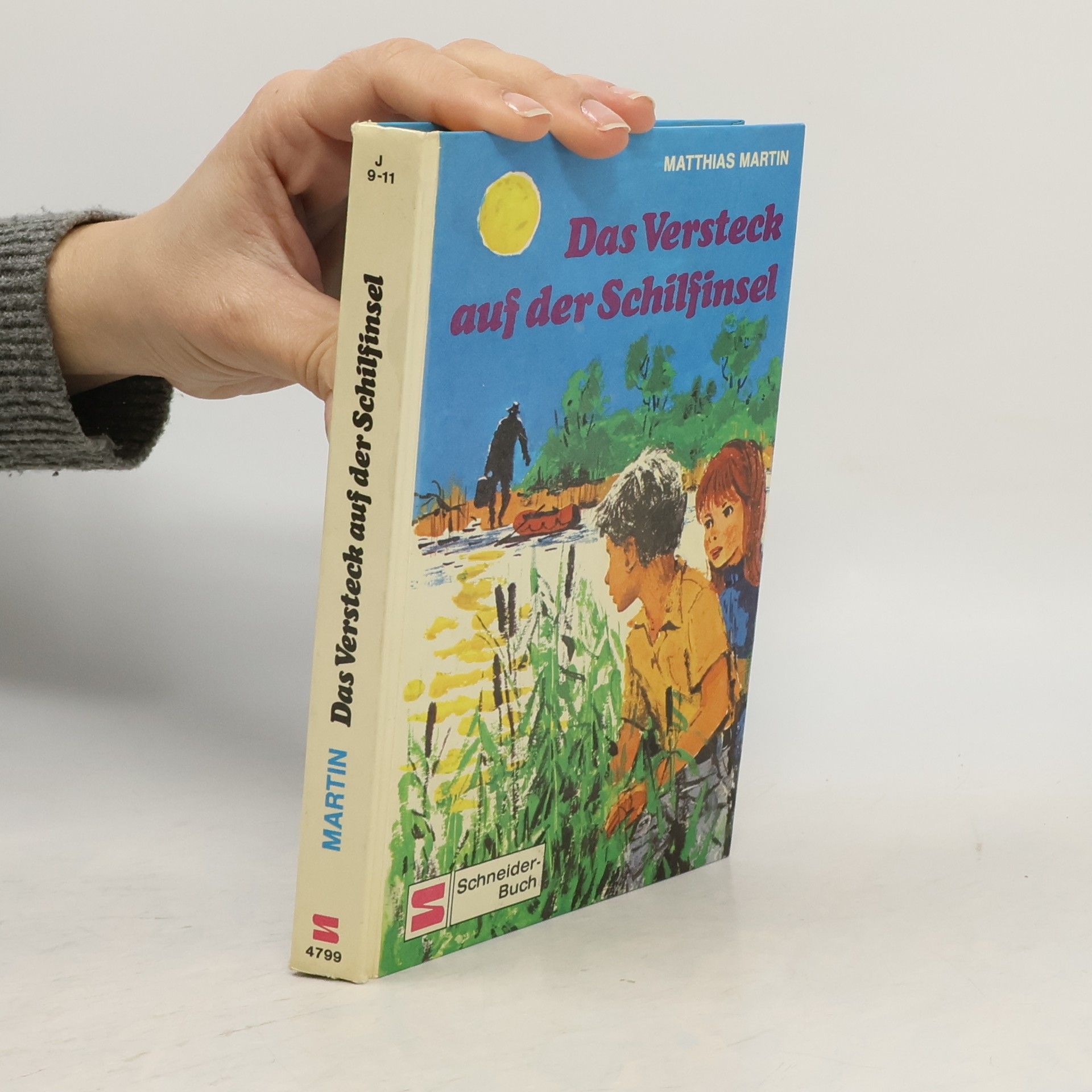 Matthias Martin Das Versteck auf der Schilfinsel