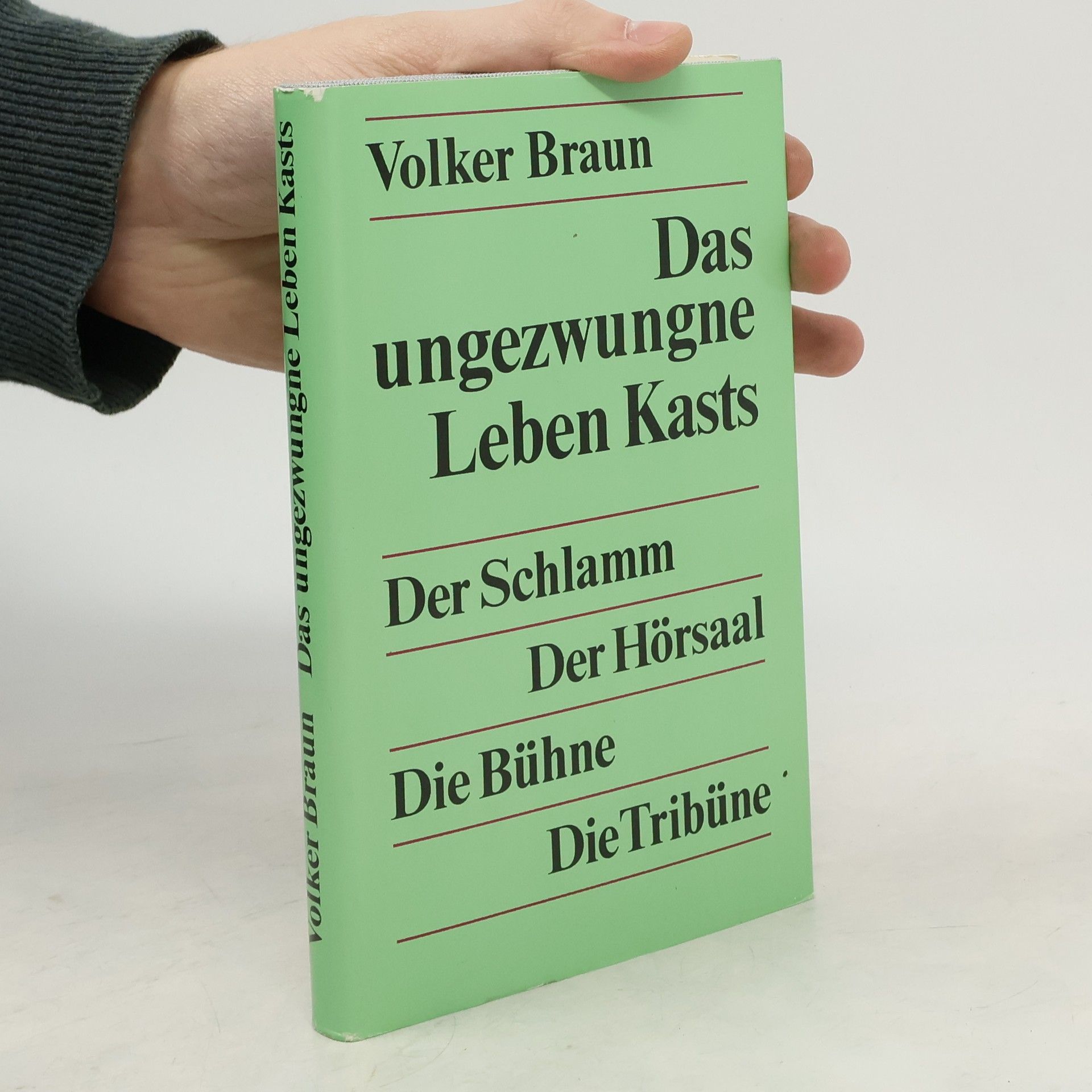 Volker Braun Das ungezwungne Leben Kasts