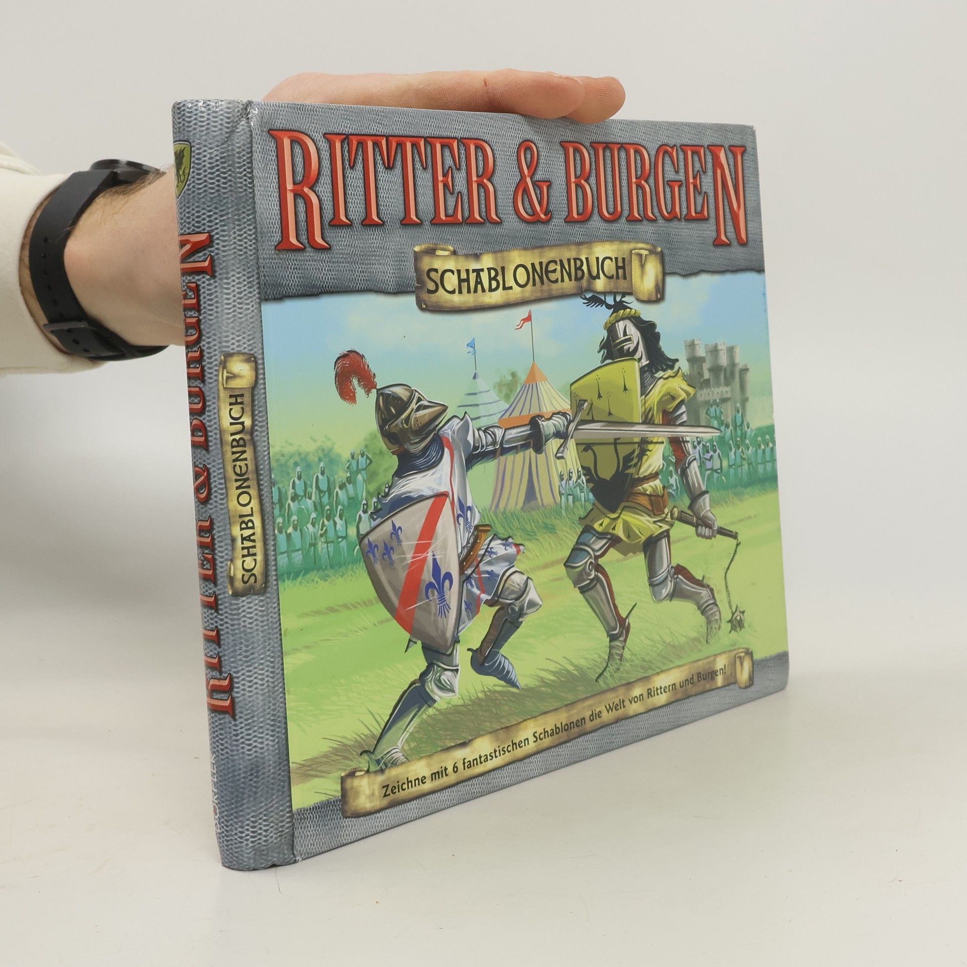 Autorenkollektiv Ritter- und Burgen-Schablonenbuch