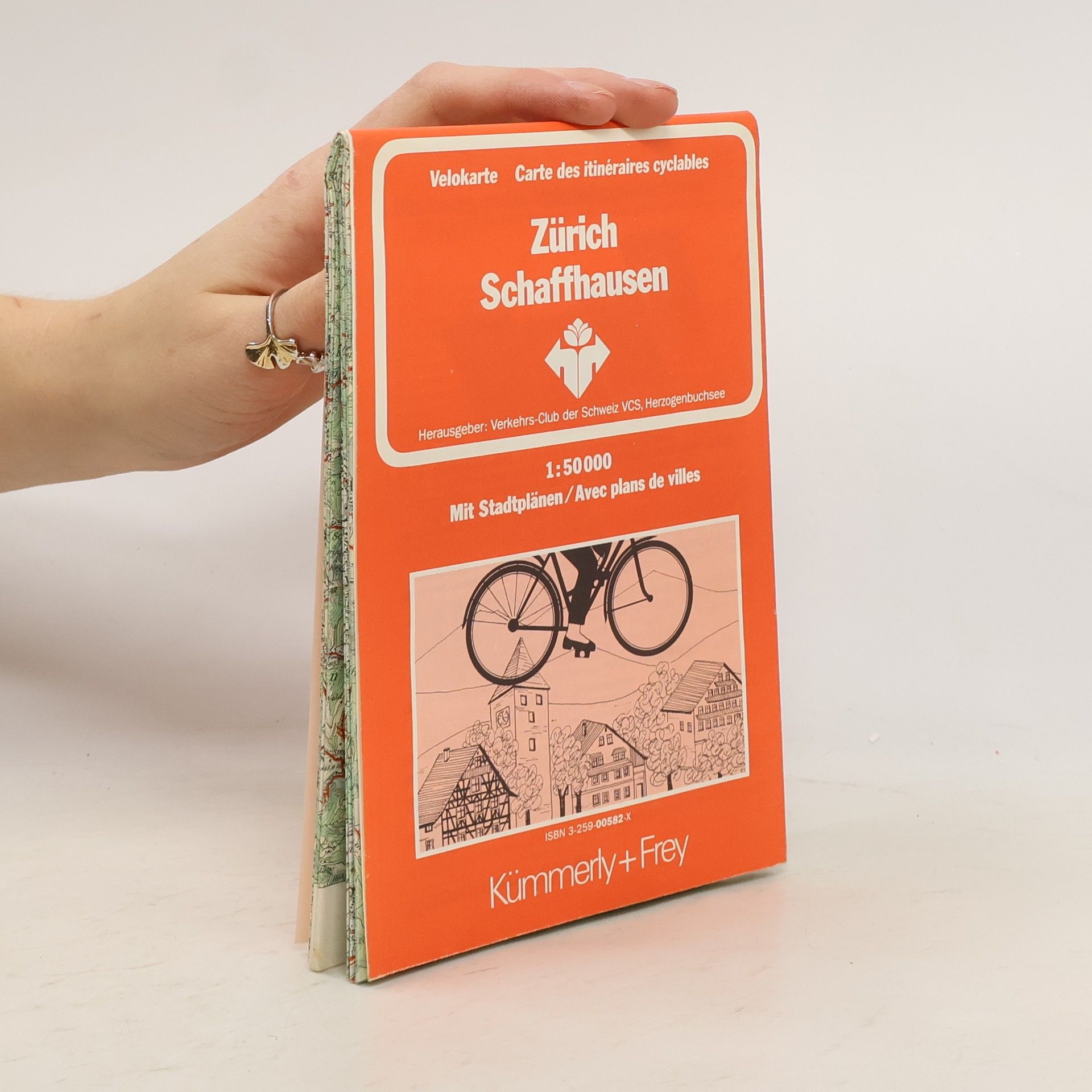 Autorenkollektiv Velokarte, carte des itinéraires cyclables Zürich, Schaffhausen