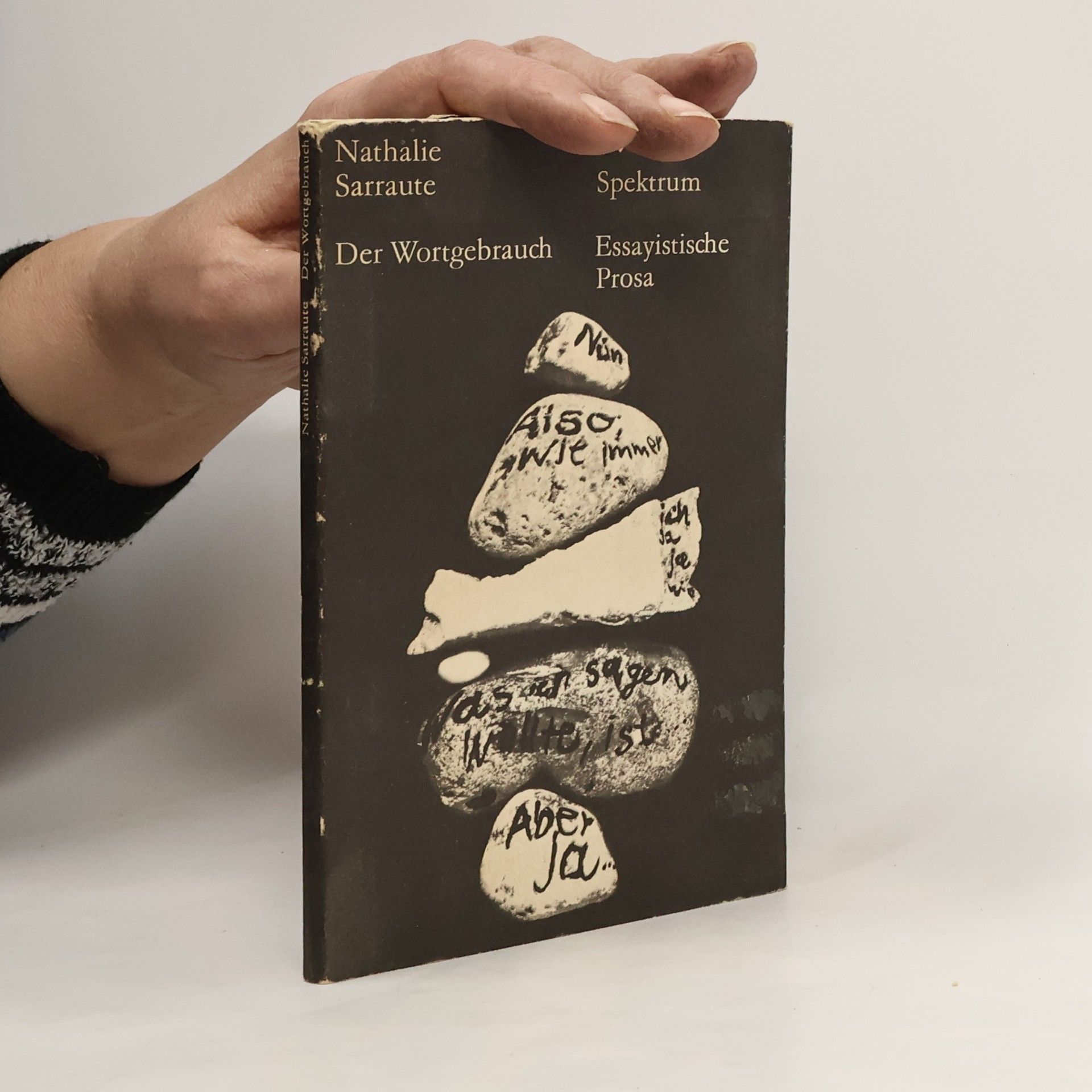 Nathalie Sarraute Der Wortgebrauch. Essayistische Prosa