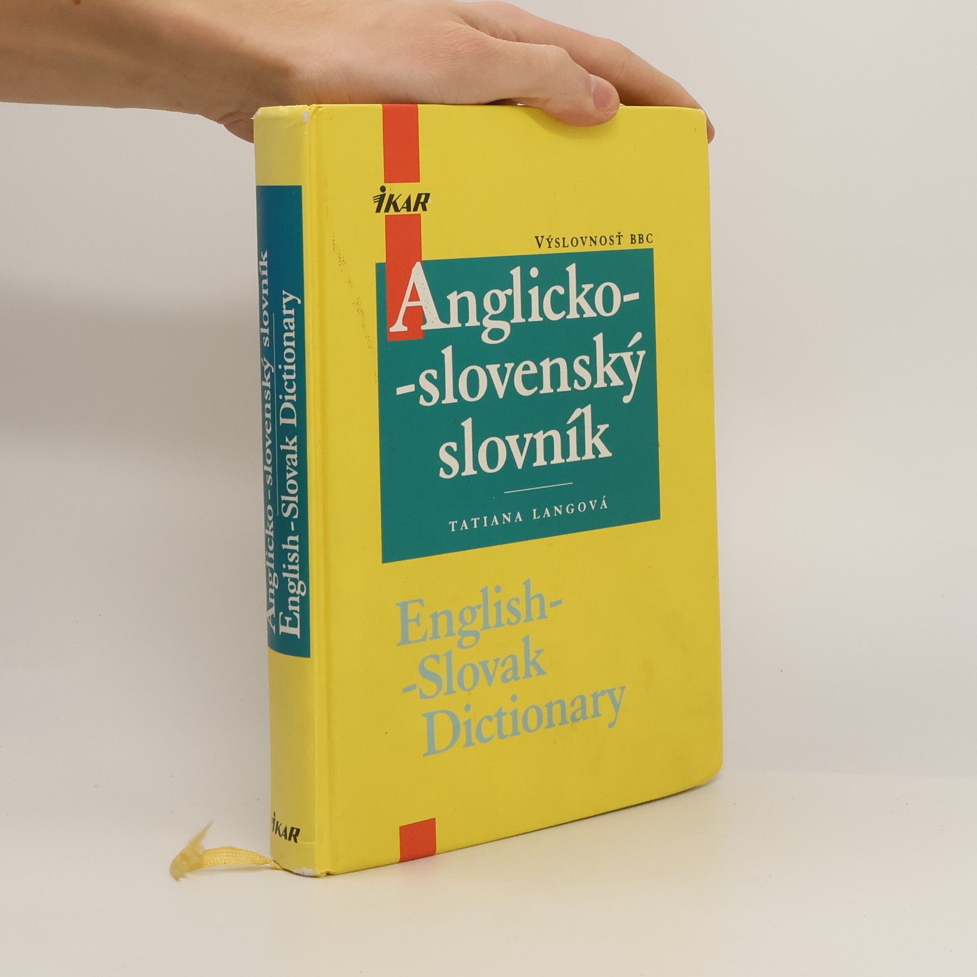 Tatiana Langová Anglicko-slovenský slovník : výslovnosť BBC = English-Slovak dictionary