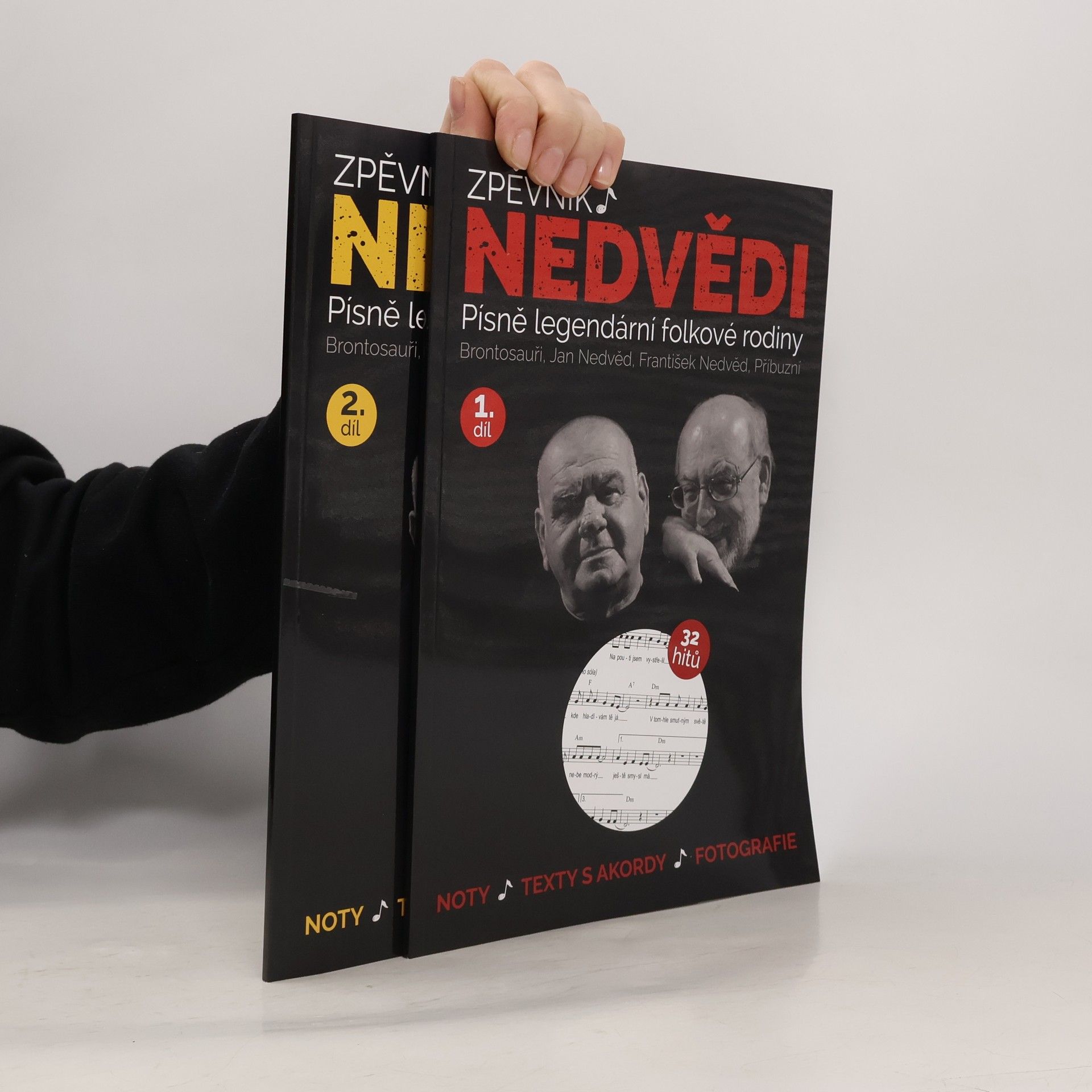 Kolektiv autorů Zpěvník Nedvědi 1-2