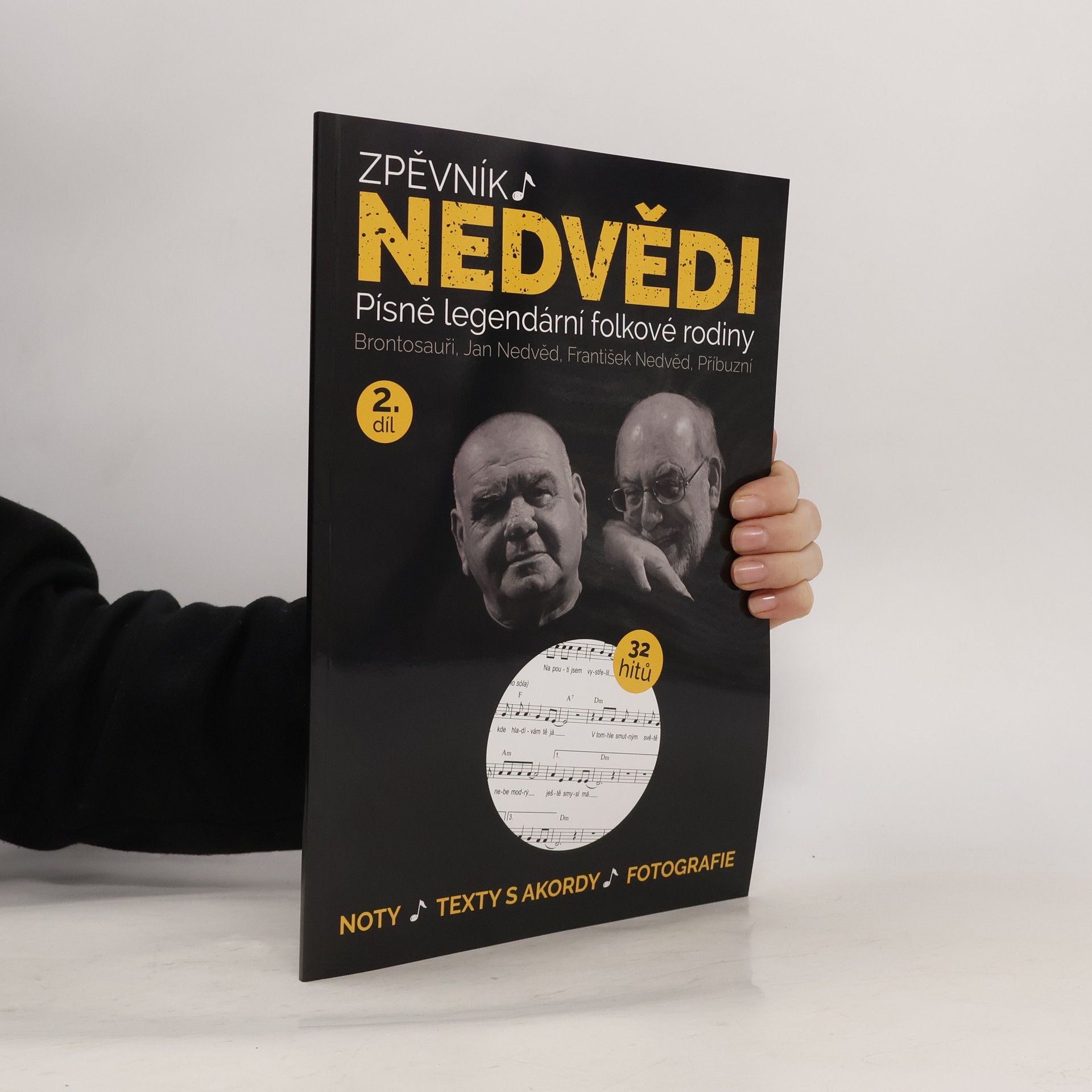 Kolektiv autorů Zpěvník Nedvědi : písně legendární folkové rodiny. 2. díl