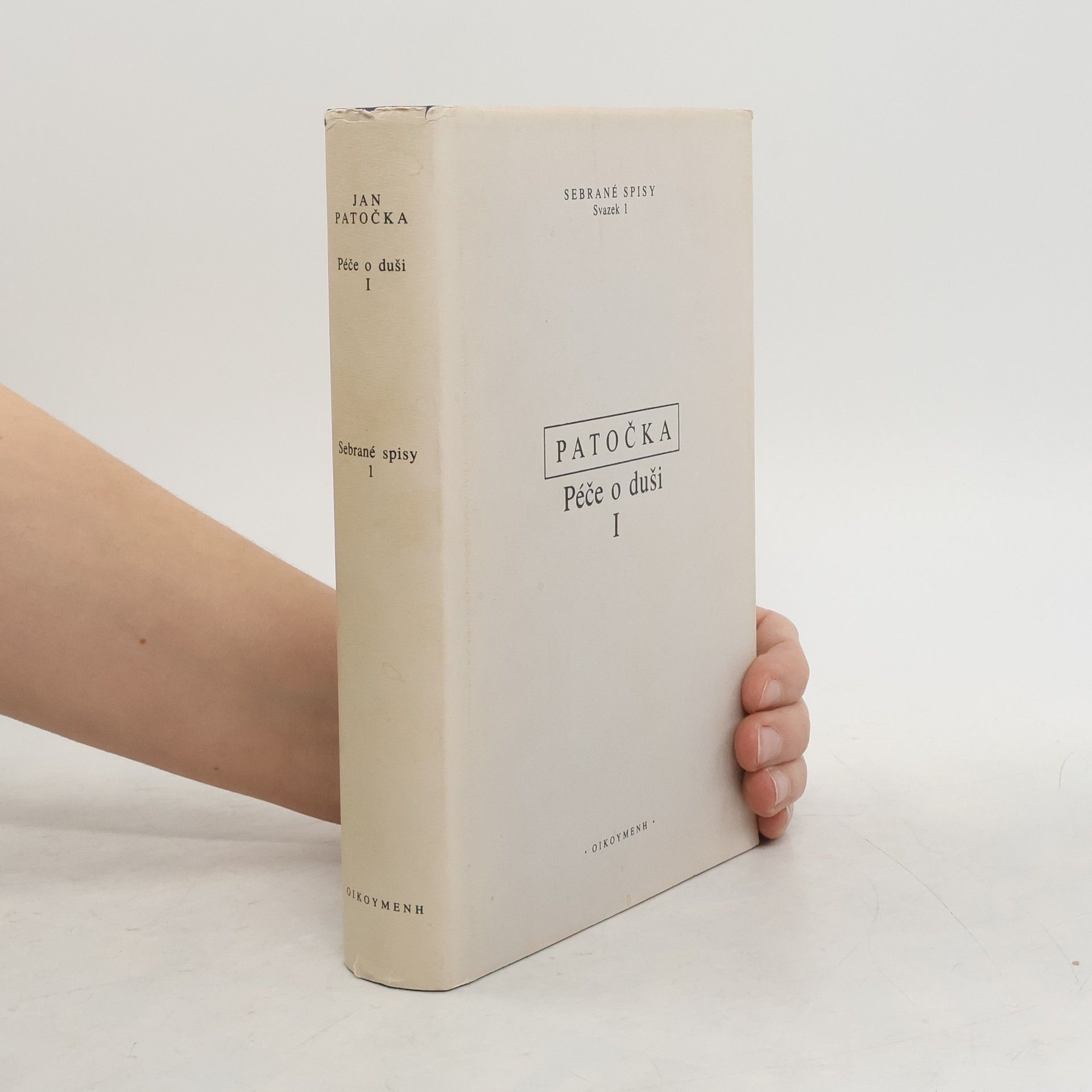Jan Patočka Péče o duši I.