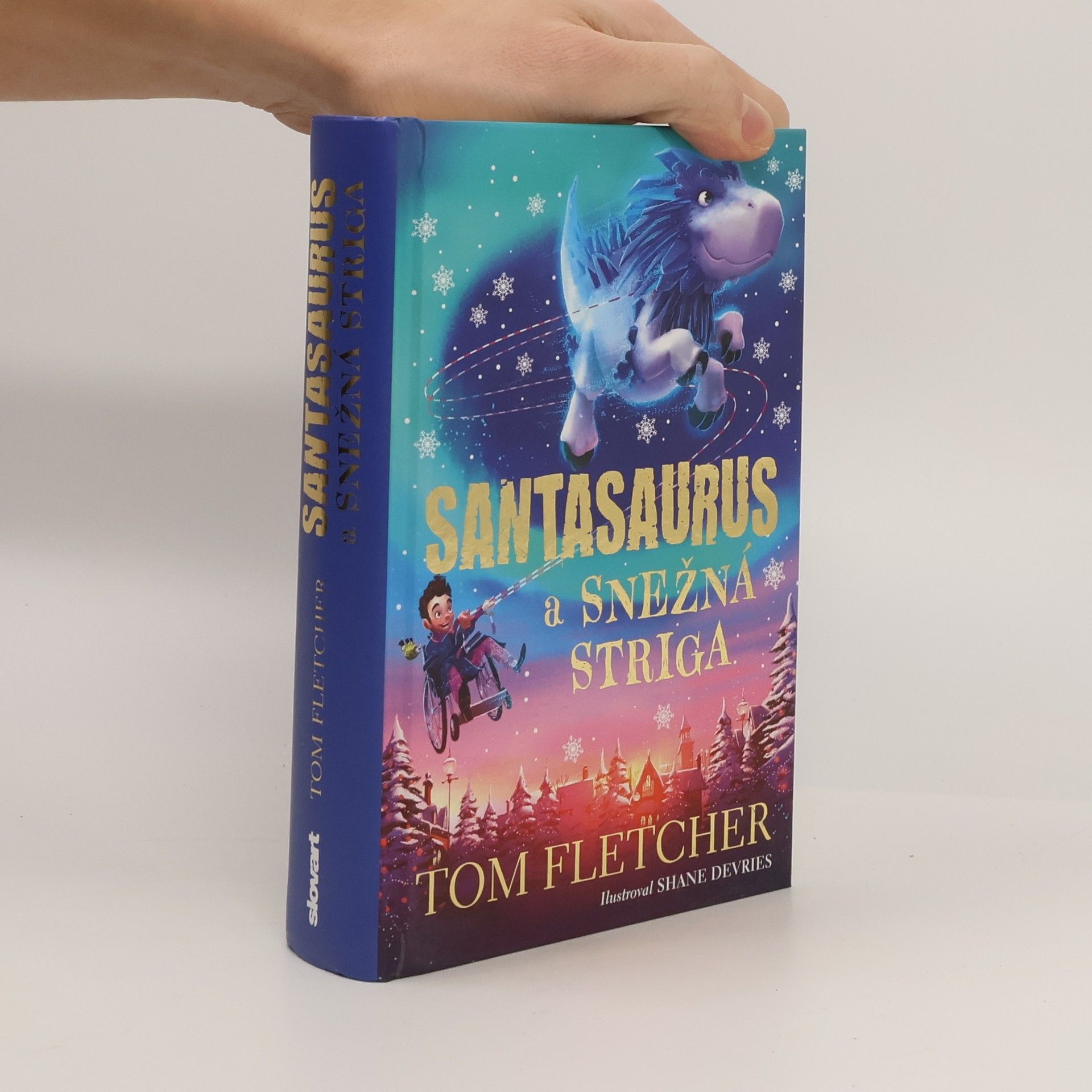 Tom Fletcher Santasaurus a snežná striga