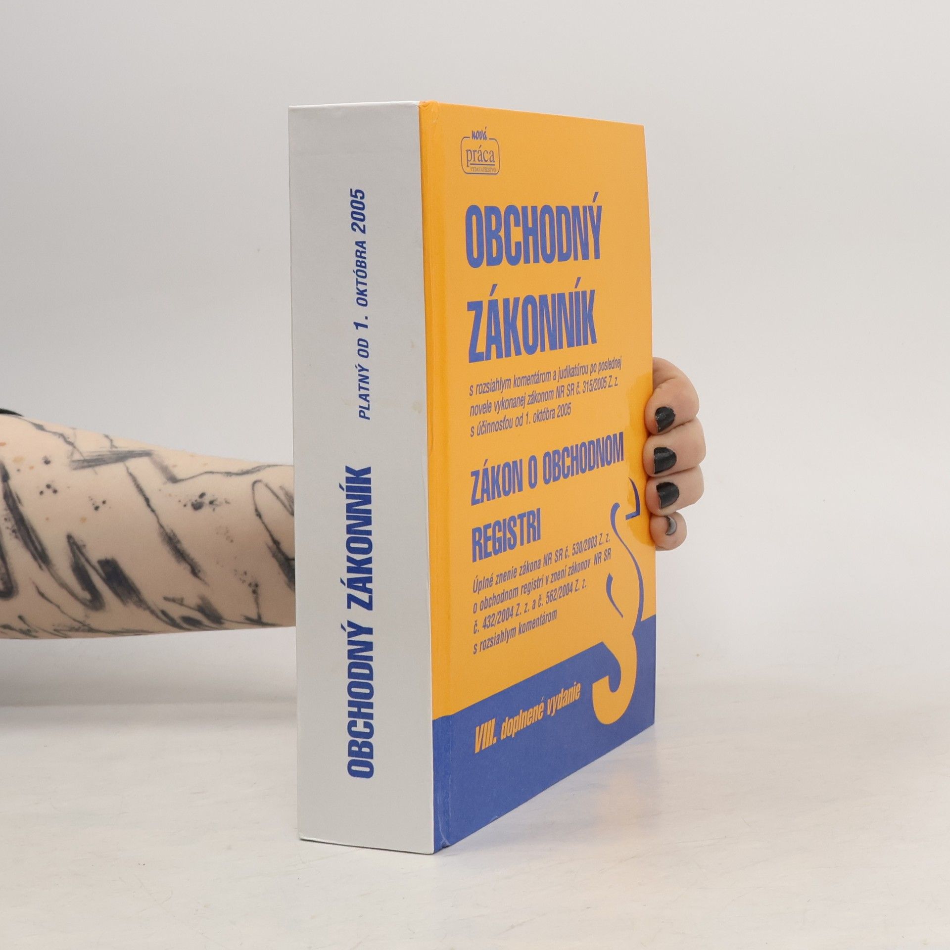 Kolektív autorov Obchodný zákonník s rozsiahlym komentárom a judikatúrou po poslednej novele vykonanej zákonom NR SR č. 315/2005 Z. z. s účinnosťou od 1. októbra 2005