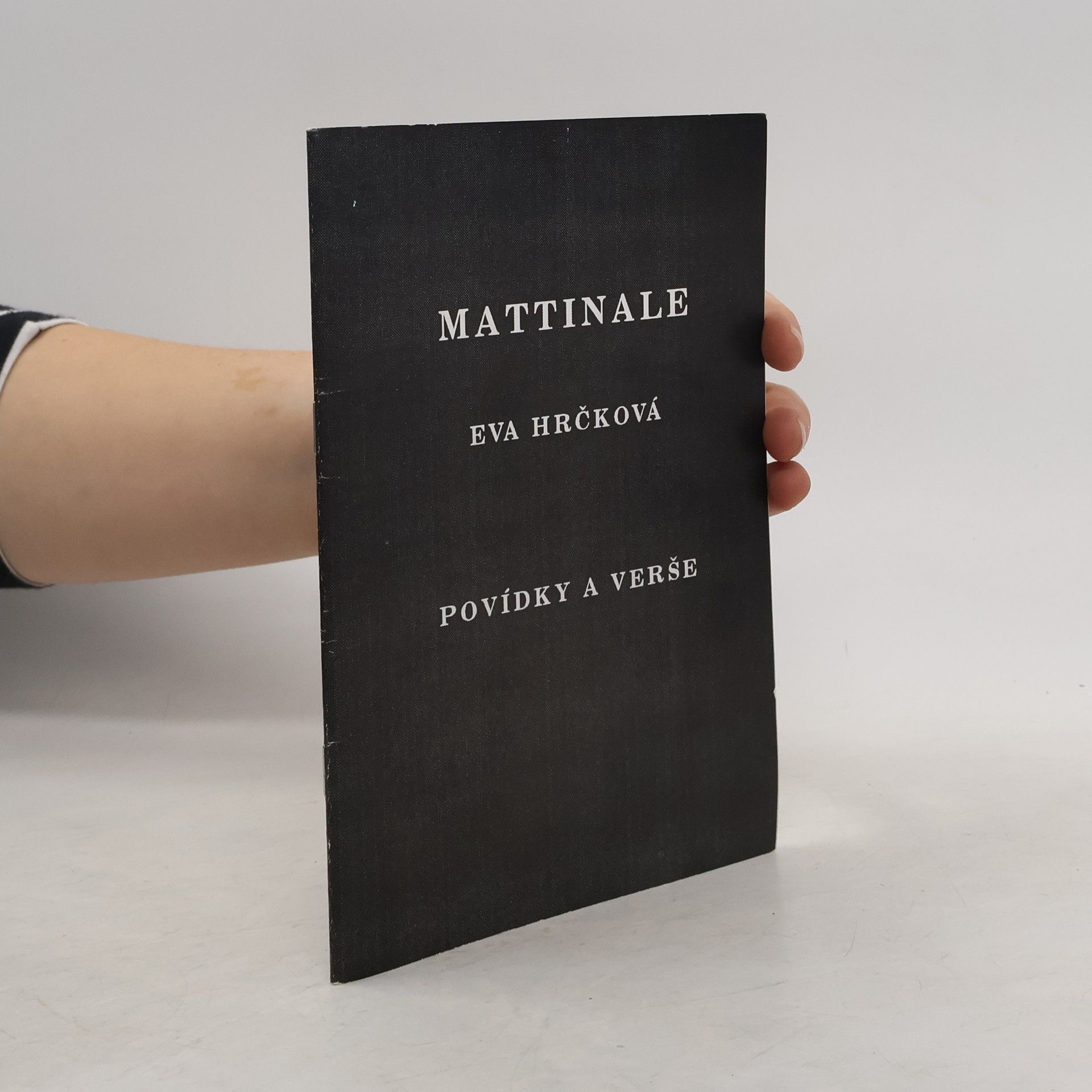 Eva Hrčková Mattinale povídky a verše