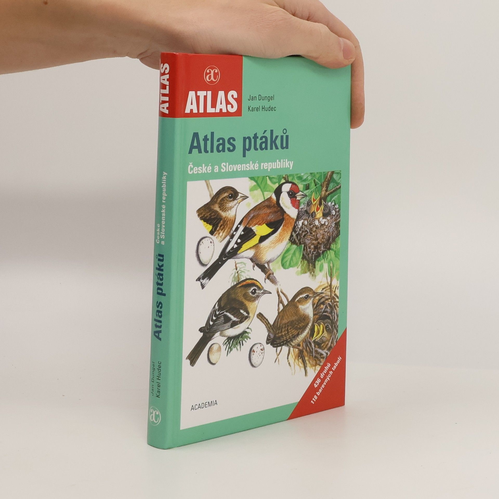 Jan Dungel Atlas ptáků České a Slovenské republiky