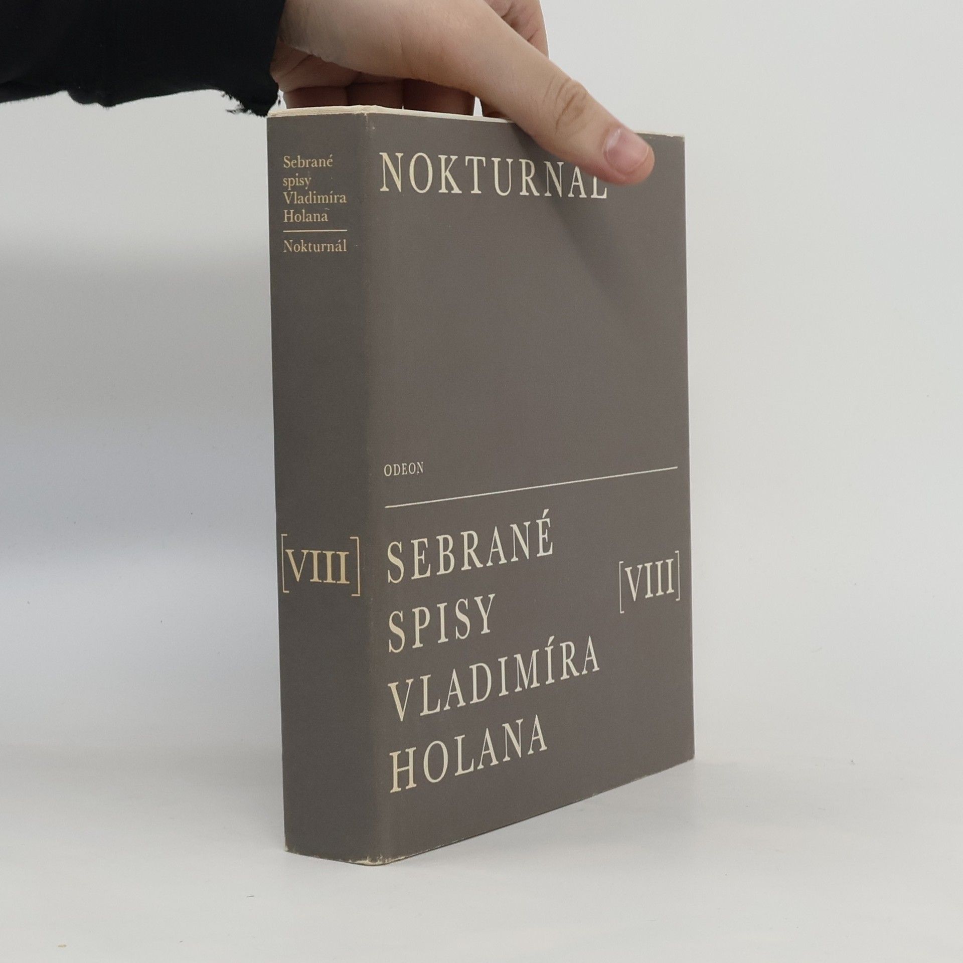 Vladimír Holan Nokturnál.Sebrané spisy Vladimíra Holana VIII.