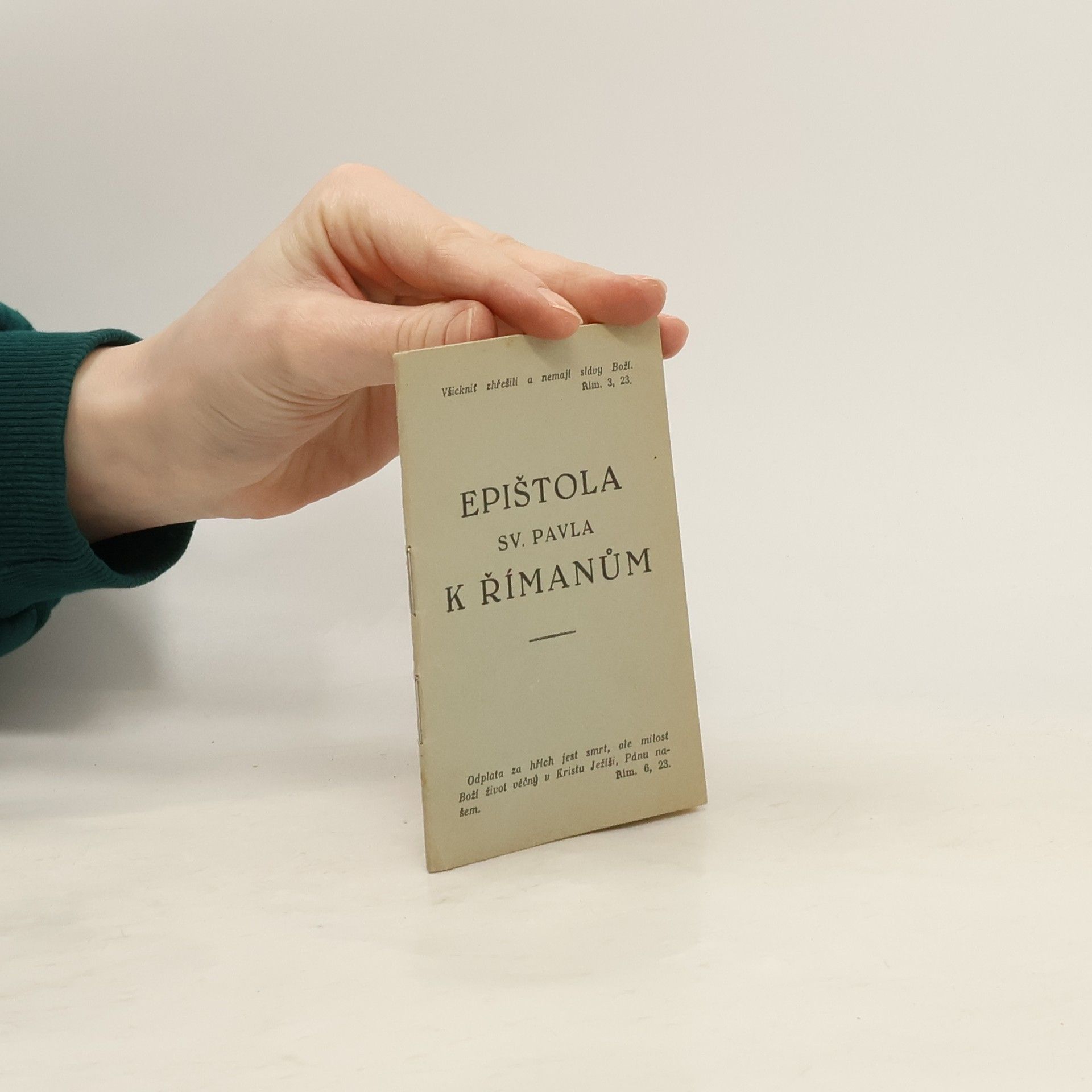 Autorenkollektiv Epištola sv. Pavla k Římanům