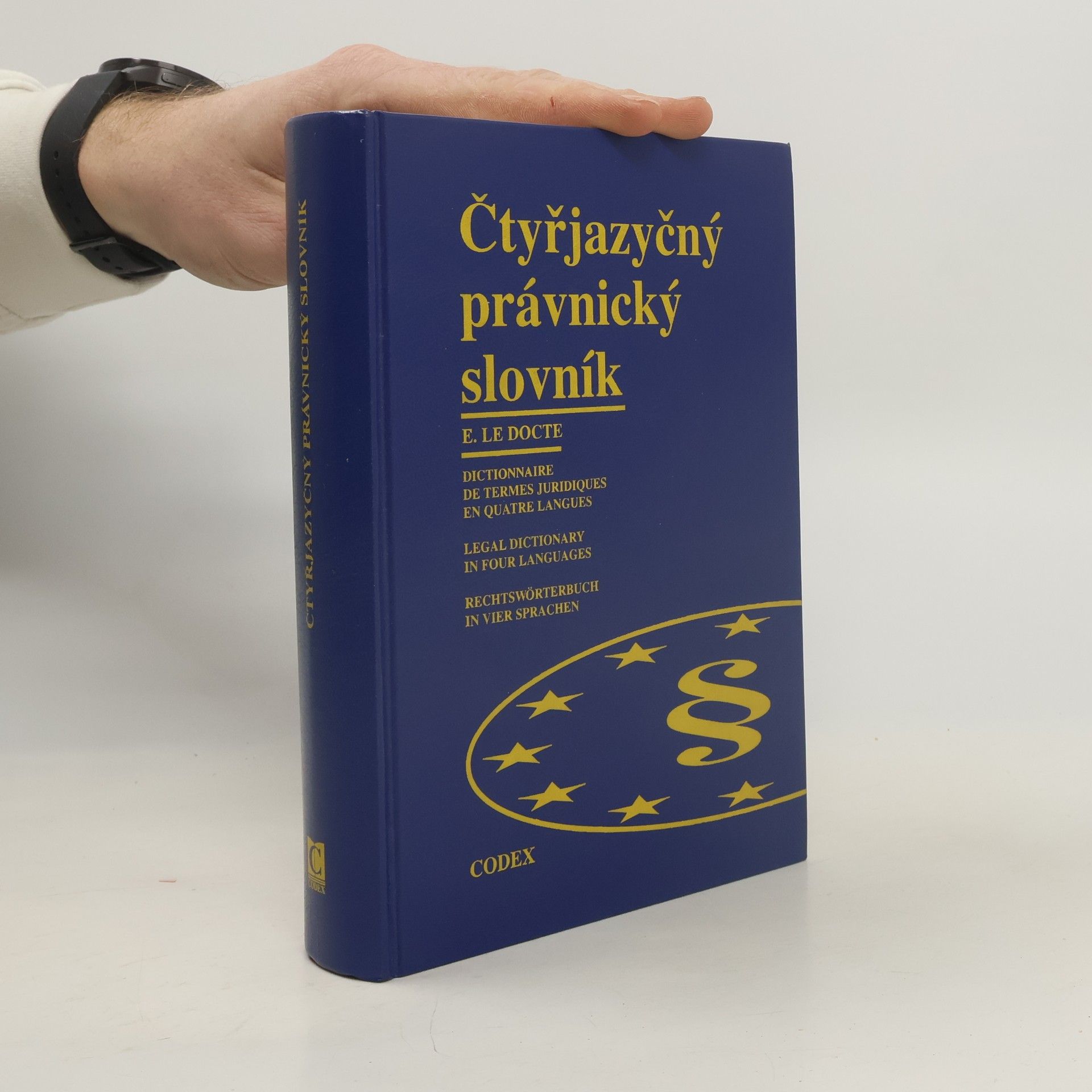 Edgard Le Docte Čtyřjazyčný právnický slovník