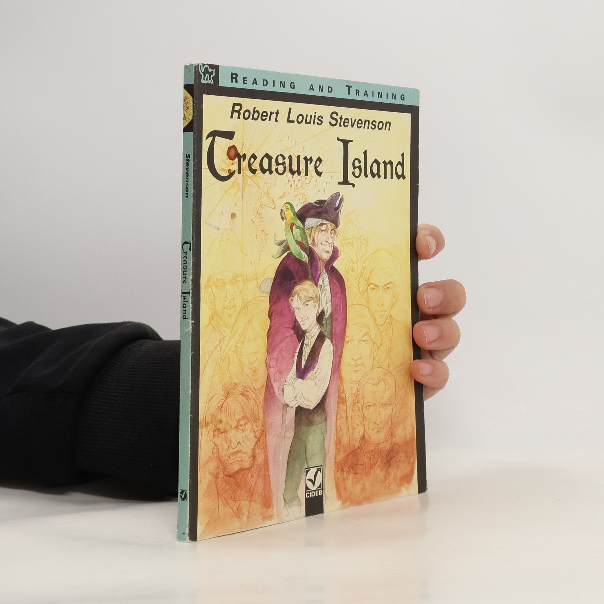 Robert Louis Stevenson Reading and Training: Treasure Island - Avec cassette audio