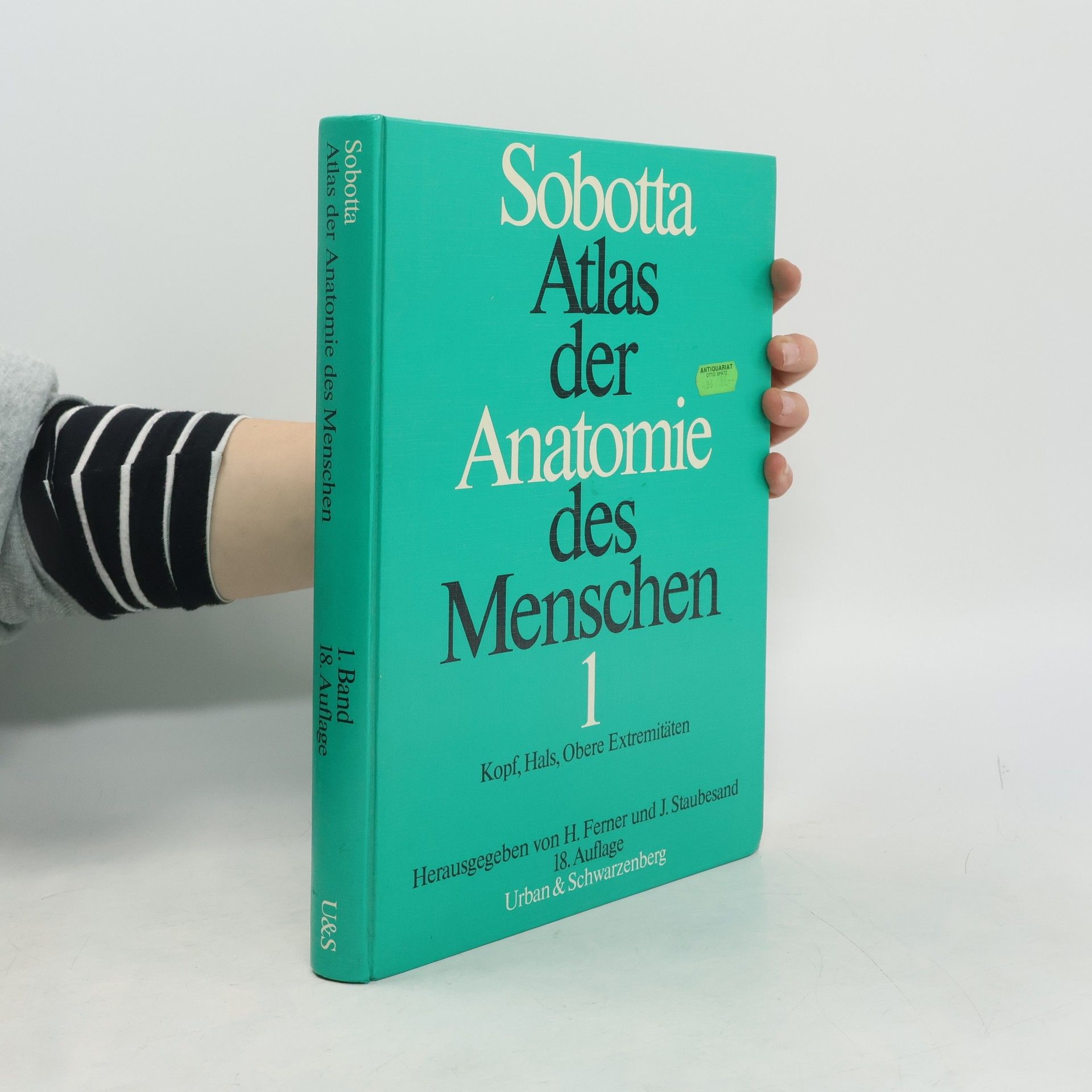 Johannes Sobotta Atlas der Anatomie des Menschen 1