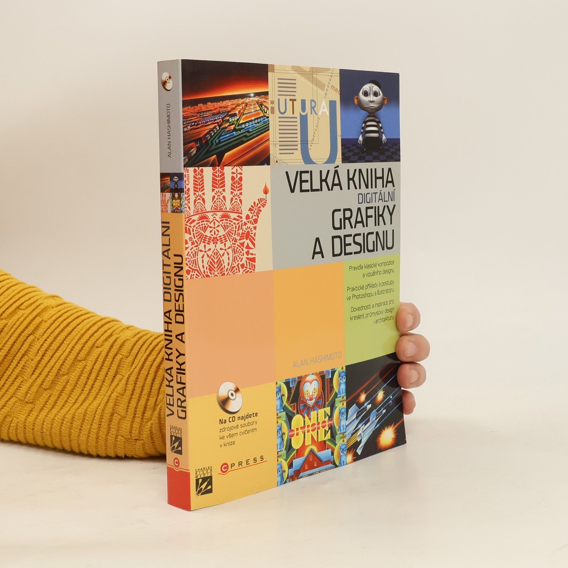 Alan Hashimoto Velká kniha digitální grafiky a designu