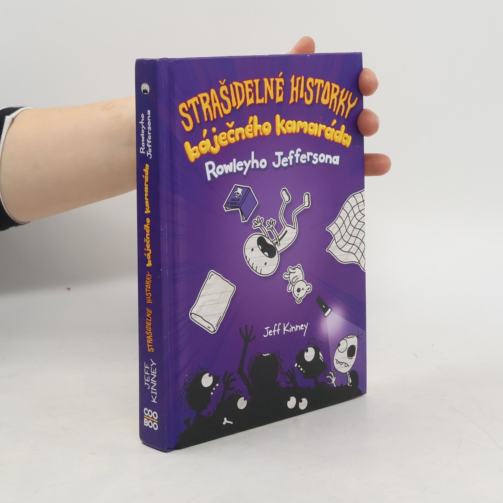 Jeff Kinney Strašidelné historky báječného kamaráda Rowleyho Jeffersona