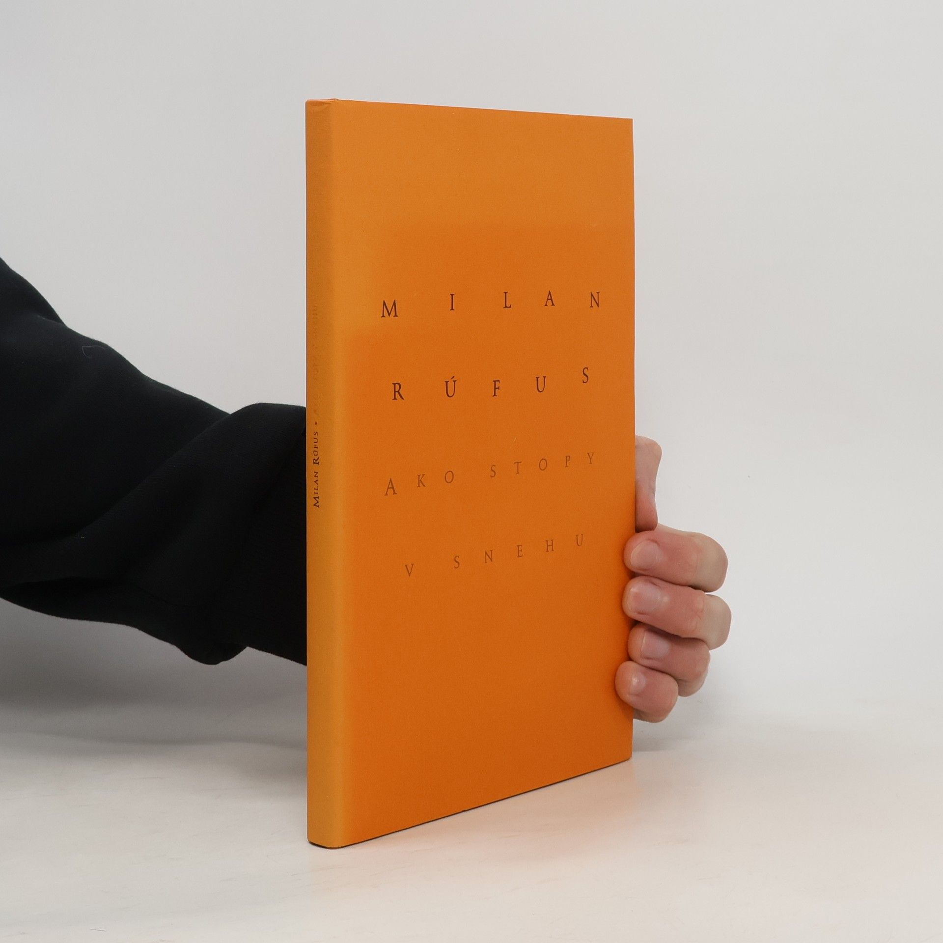 Milan Rúfus Ako stopy v snehu