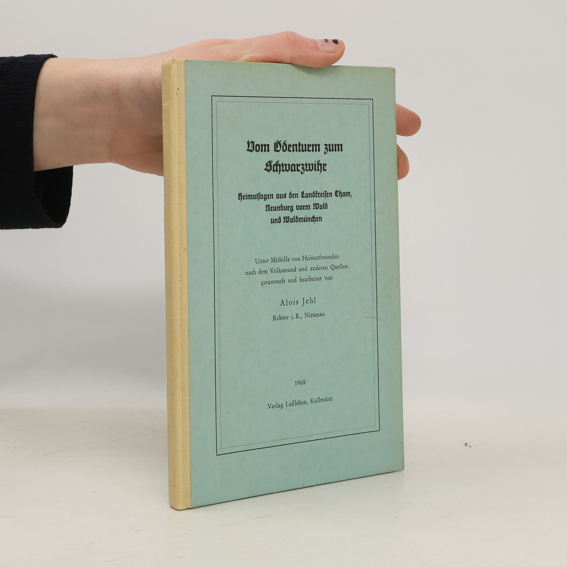 Alois Jehl Vom Ödenturm zum Schwarzwihr