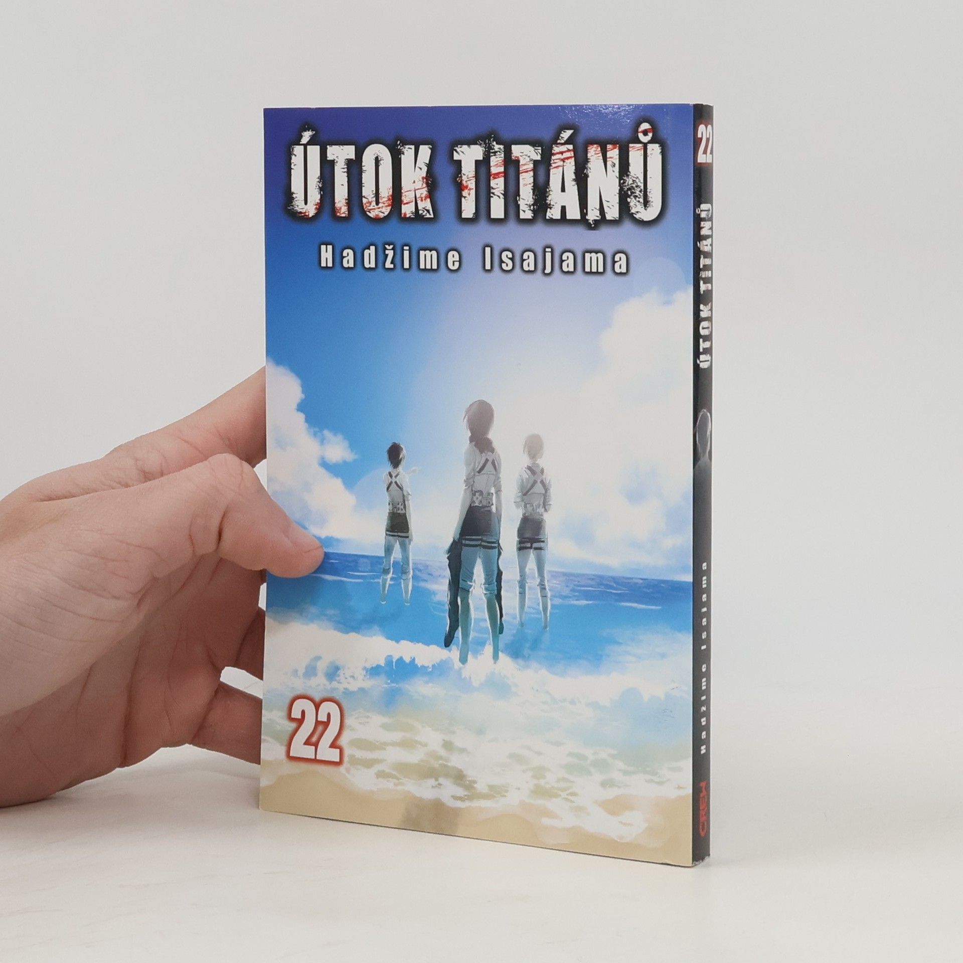Hajime Isayama Útok titánů 22