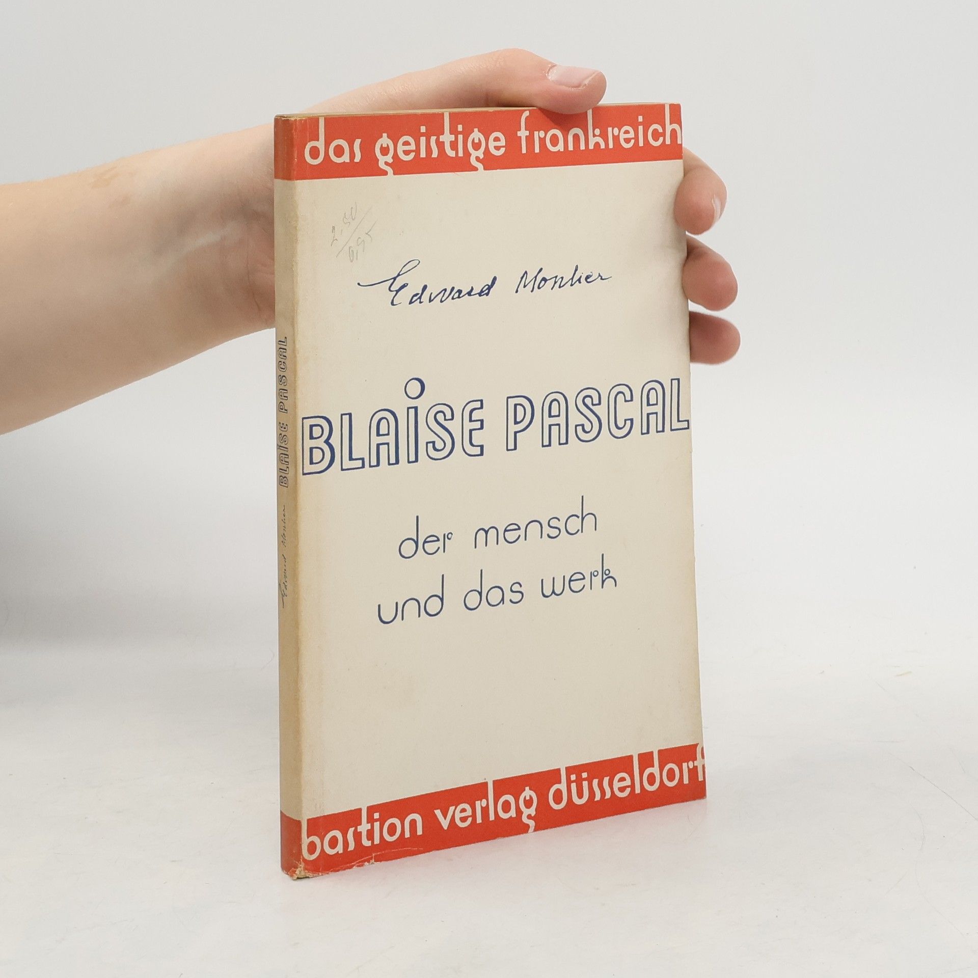 Edward Montier Blaise Pascal