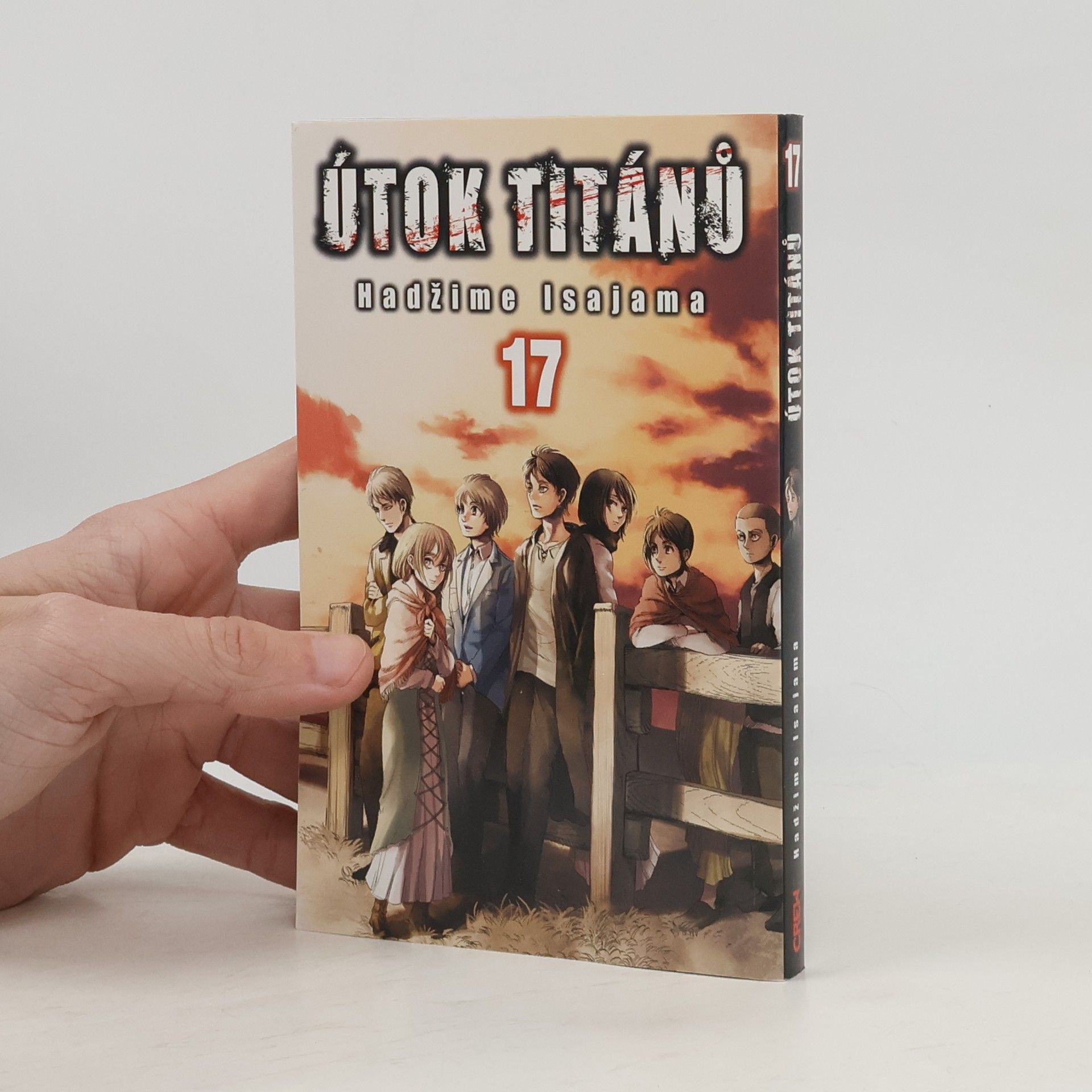 Hajime Isayama Útok titánů 17