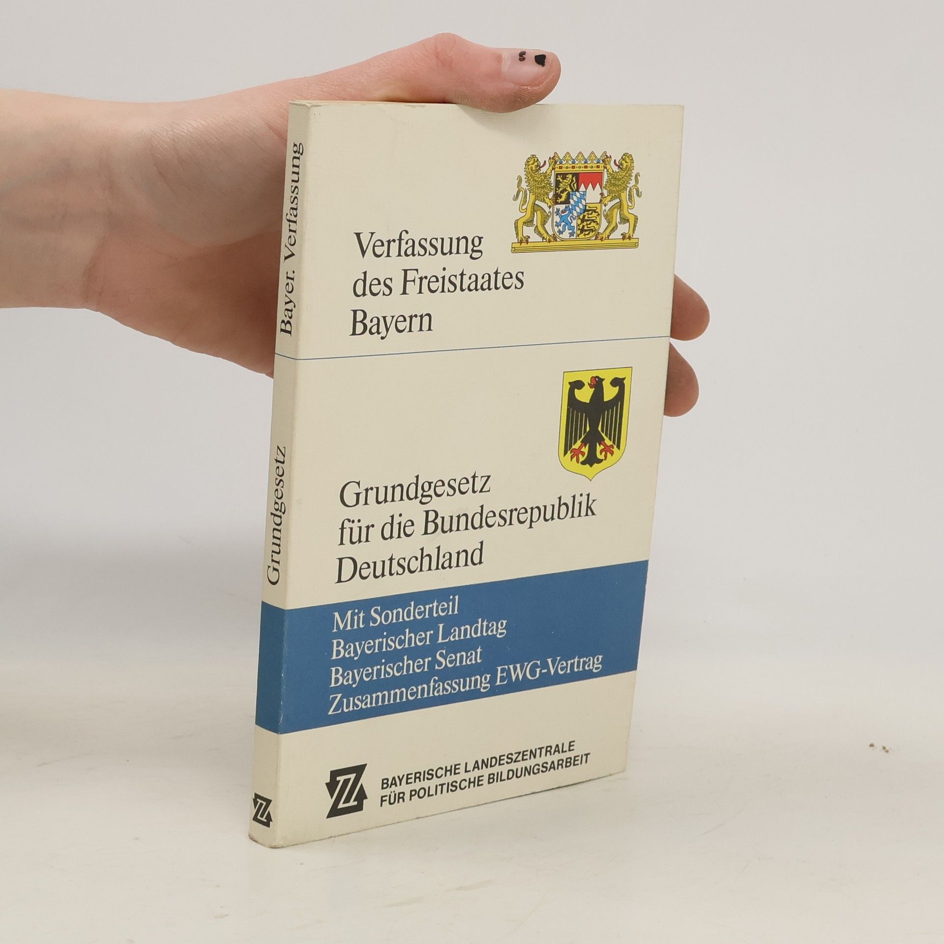 Autores varios Grundgesetz für die Bundesrepublik Deutschland