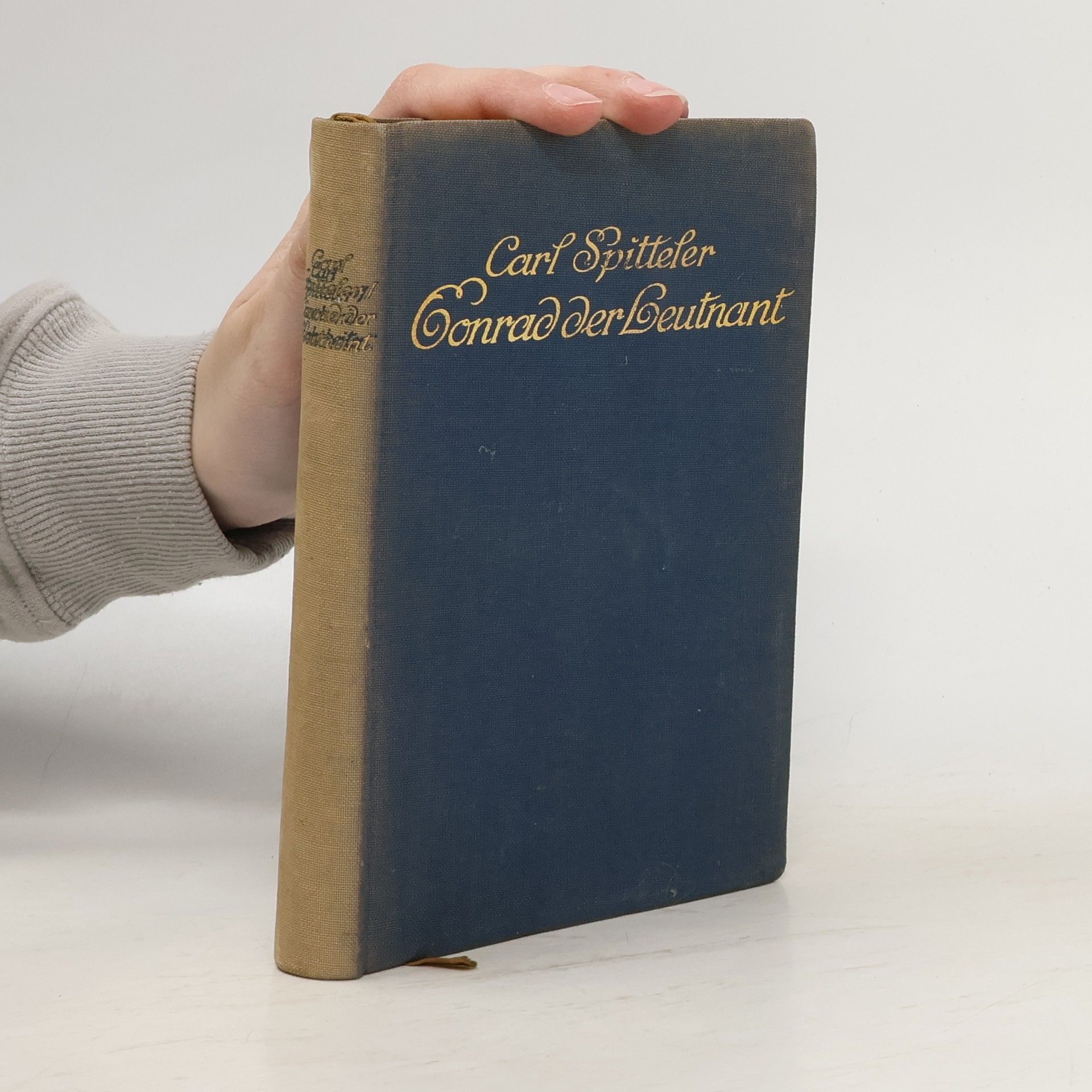 Carl Spitteler Conrad der Leutnant